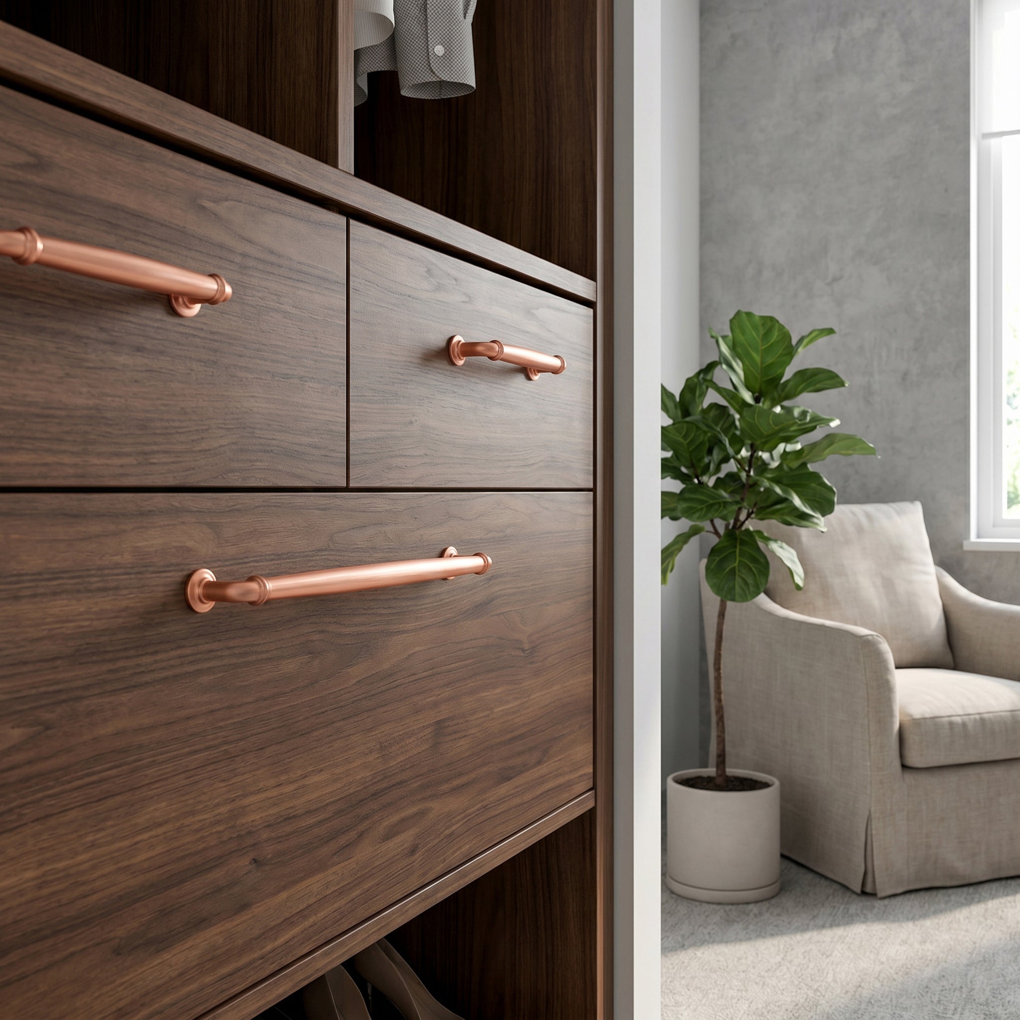 Decorative Cabinet Pulls with Eye-Catching Geometric & Curved Silhouettes