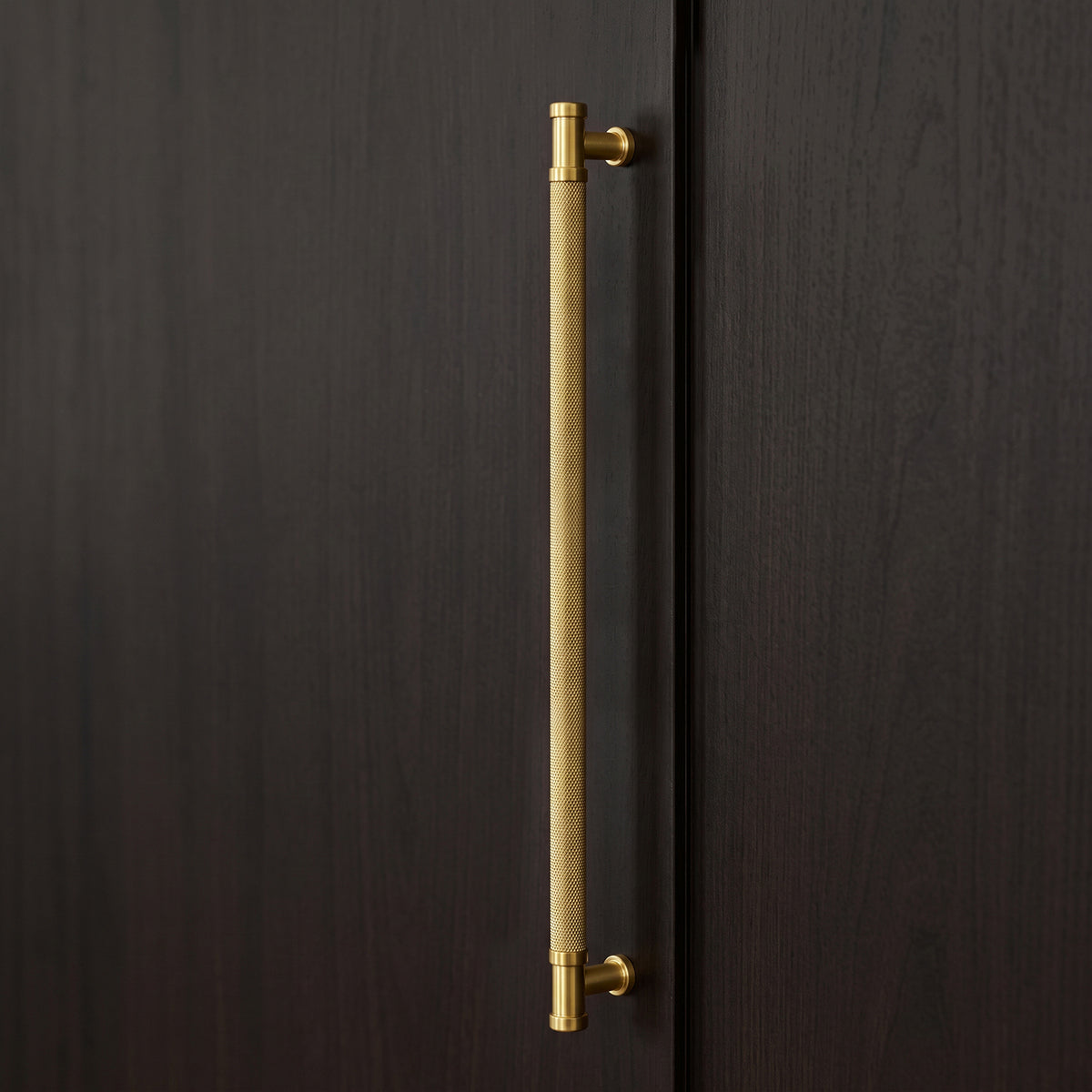 Knurled Metal Alloy Vintage Bronze Bar Pull Kitchen Hardware