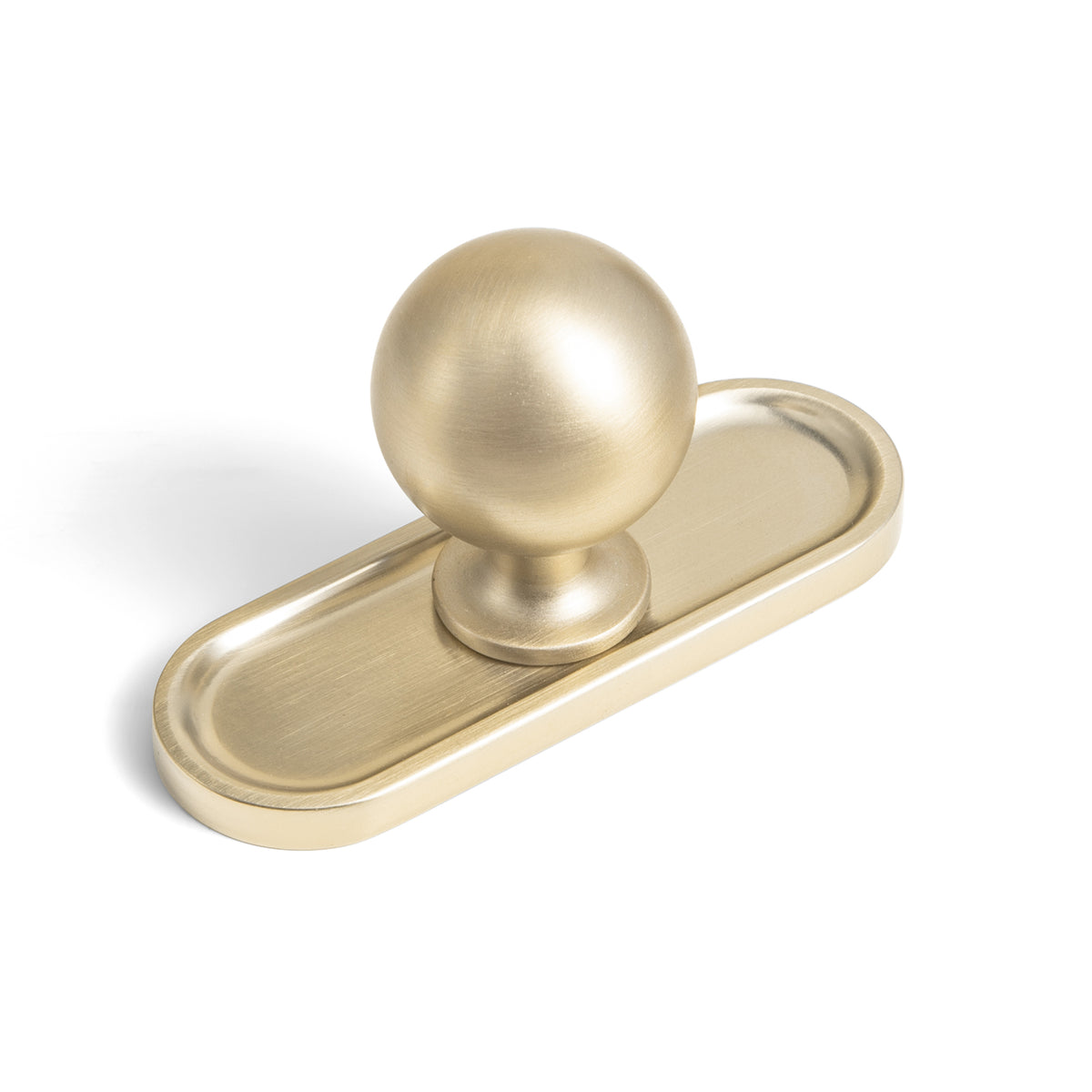 Round Ball Cabinet Knobs, Solid Zinc Alloy Drawer Knobs with Multiple Optional Backplates for Kitchen Furniture Hardware