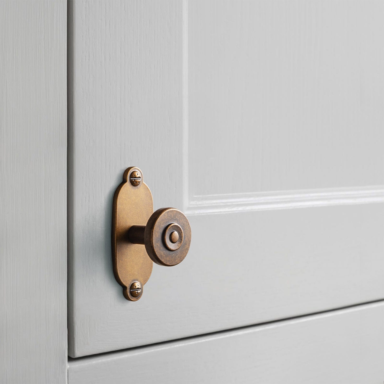 6 Pack Assorted Shaped Zinc Alloy Cabinet Hardware - Knobs and Back Plates for Stylish Furniture