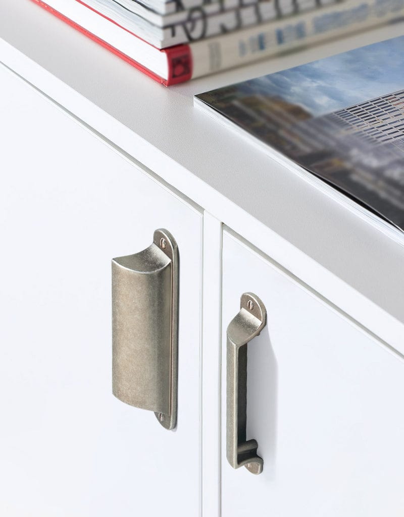 Modern Multi-Color Cabinet Cup Pulls Bin Drawer Pull Stylish Hardware for Furniture Upgrades