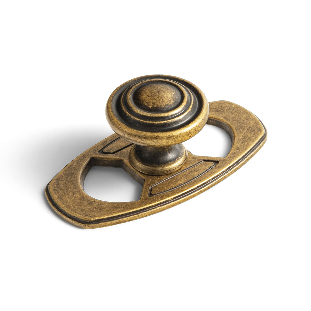 Retro Zinc Alloy Cabinet Knobs with Spacer Single Hole Affordable Luxury Cabinet Hardware