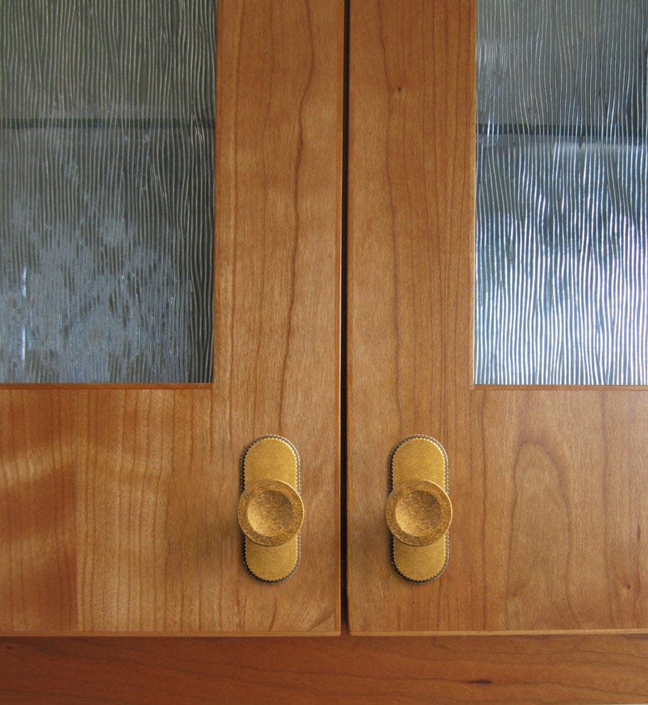 6 Pack Assorted Shaped Zinc Alloy Cabinet Hardware - Knobs and Back Plates for Stylish Furniture