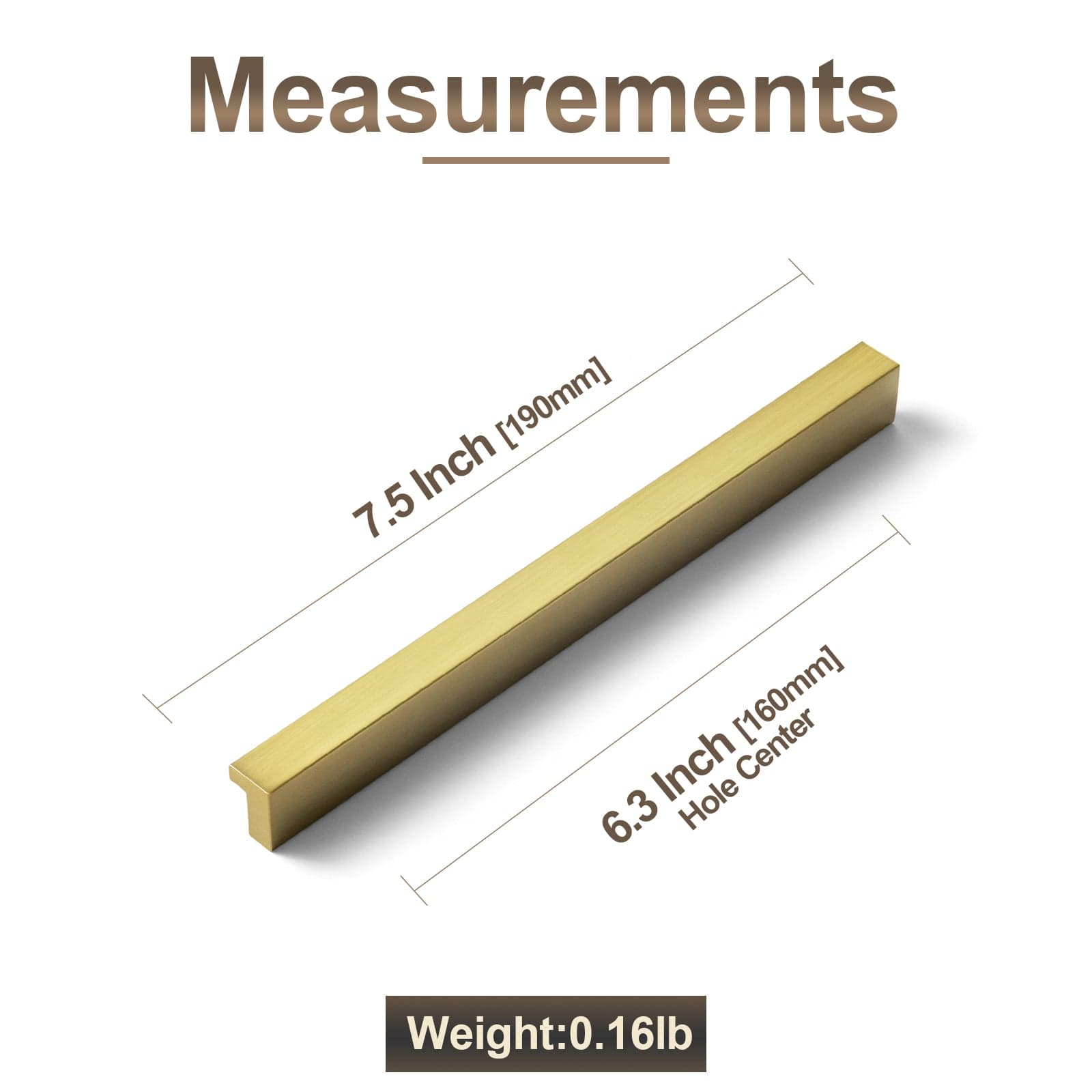 Modern Drawer Handles Kitchen Cabinet Pulls Right Angle Finger Pulls