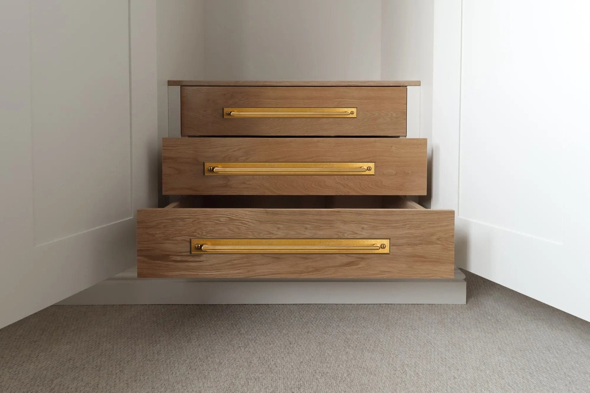 2 Pack Classic Cabinet Bar Pulls with Back Plate Zinc Alloy Cabinet Handle with Long Back Plate