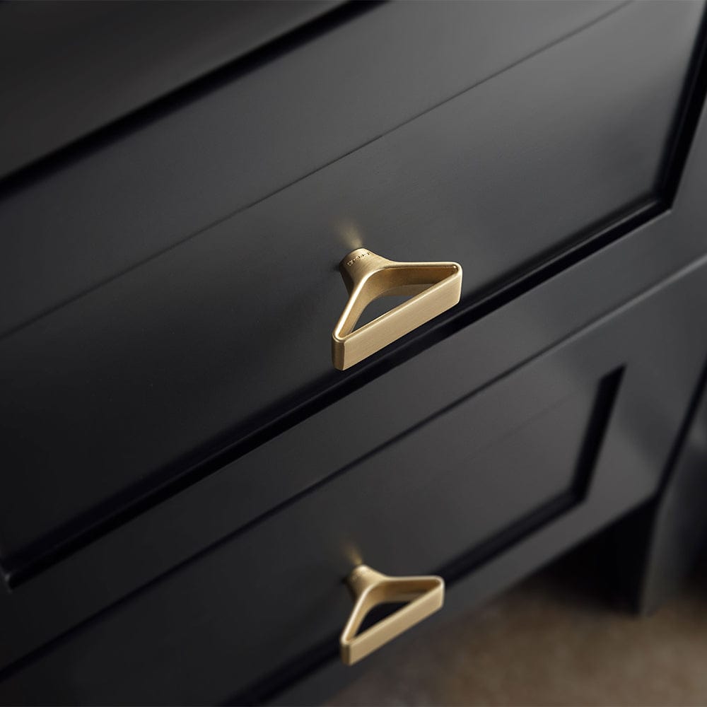 No-fingerprint Wardrobe Pulls Modern Unique Hollow Knobs Cabinet Pulls