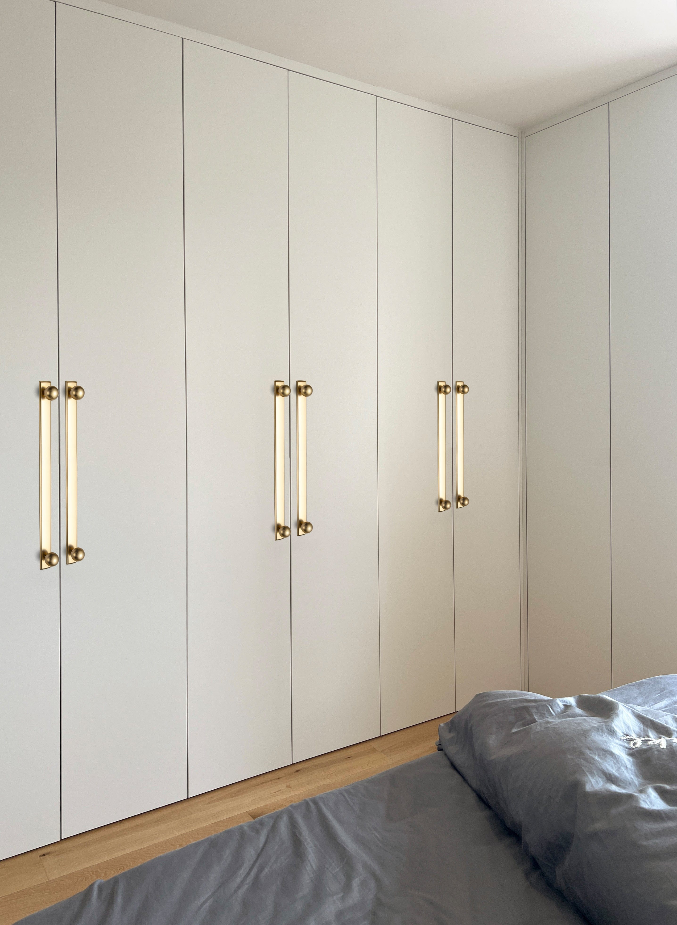 Round Cabinet Knobs with Back Plate Zinc Alloy Cabinet Handle with Long Back Plate