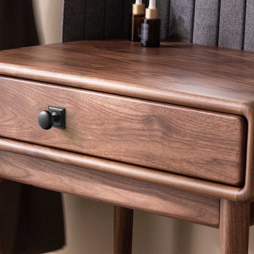 Antique Brass Zinc Alloy Cabinet Knob with Back Plate Single Hole Center Cabinet Hardware for Bedroom Kitchen