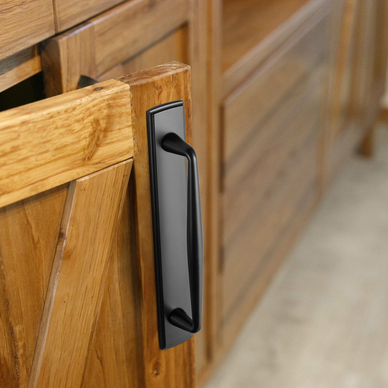 2 Pack Vintage Zinc Alloy Cabinet Pulls with Back Plate - Furniture Handles for Kitchen Cupboards