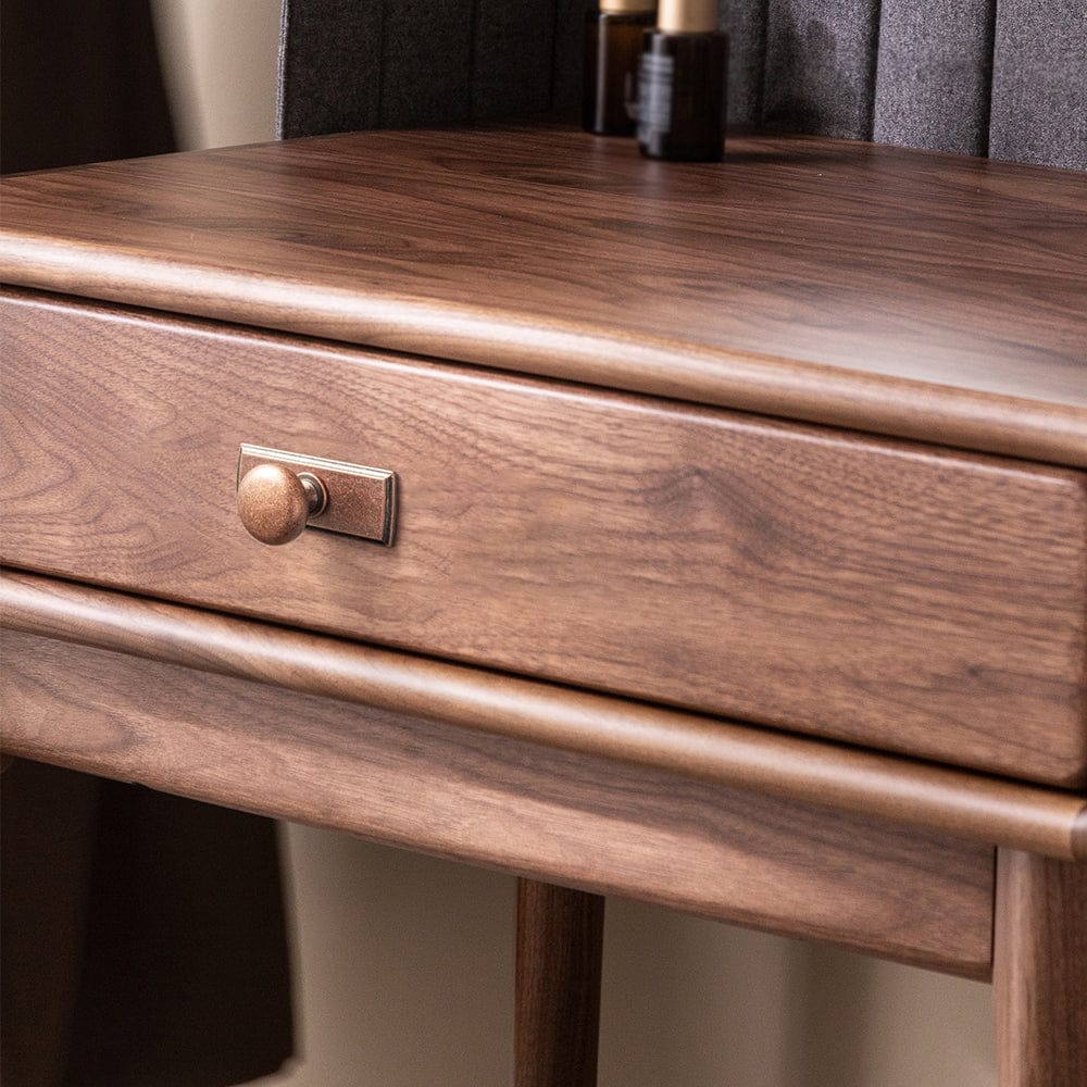 Antique Brass Zinc Alloy Cabinet Knob with Back Plate Single Hole Center Cabinet Hardware for Bedroom Kitchen