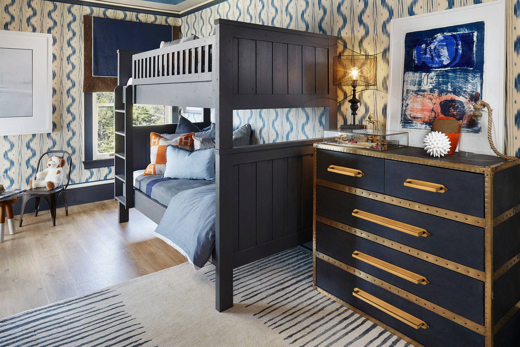 2 Pack Long Cabinet Bar Pulls with Back Plates Solid Drawer Handles Set