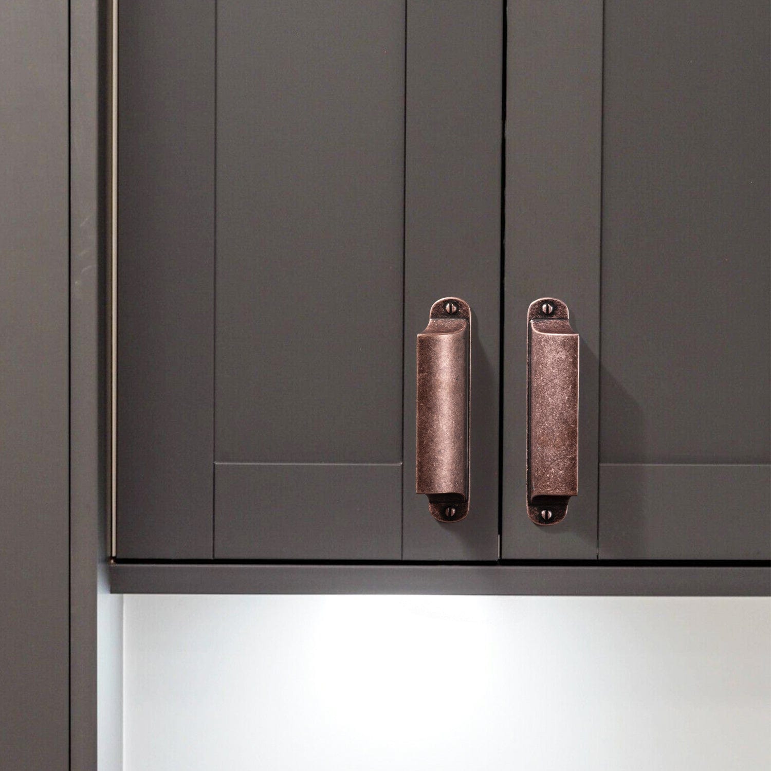 Modern Multi-Color Cabinet Cup Pulls Bin Drawer Pull Stylish Hardware for Furniture Upgrades