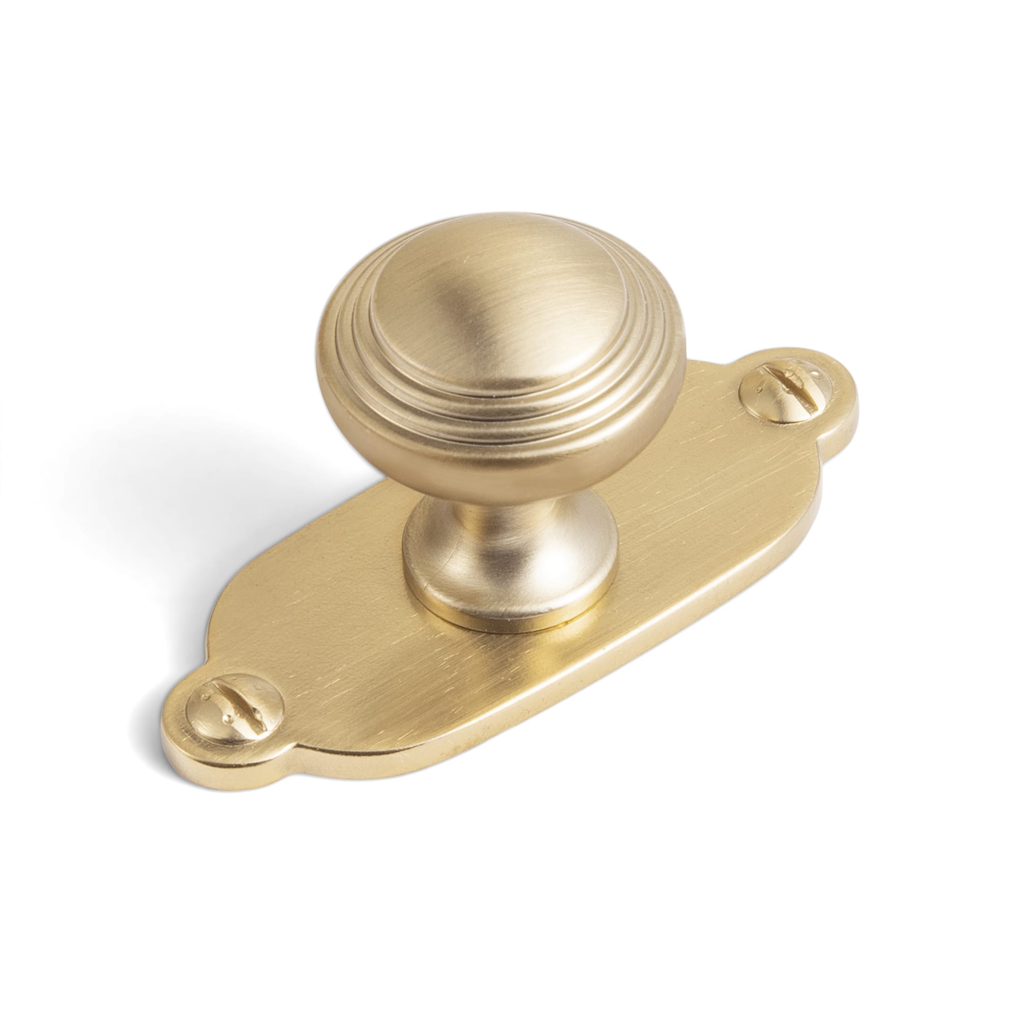 Antique Brass Ribbed Mushroom Cabinet Knob Zinc Alloy Vintage Round Drawer Knob, Farmhouse Traditional Furniture Hardware