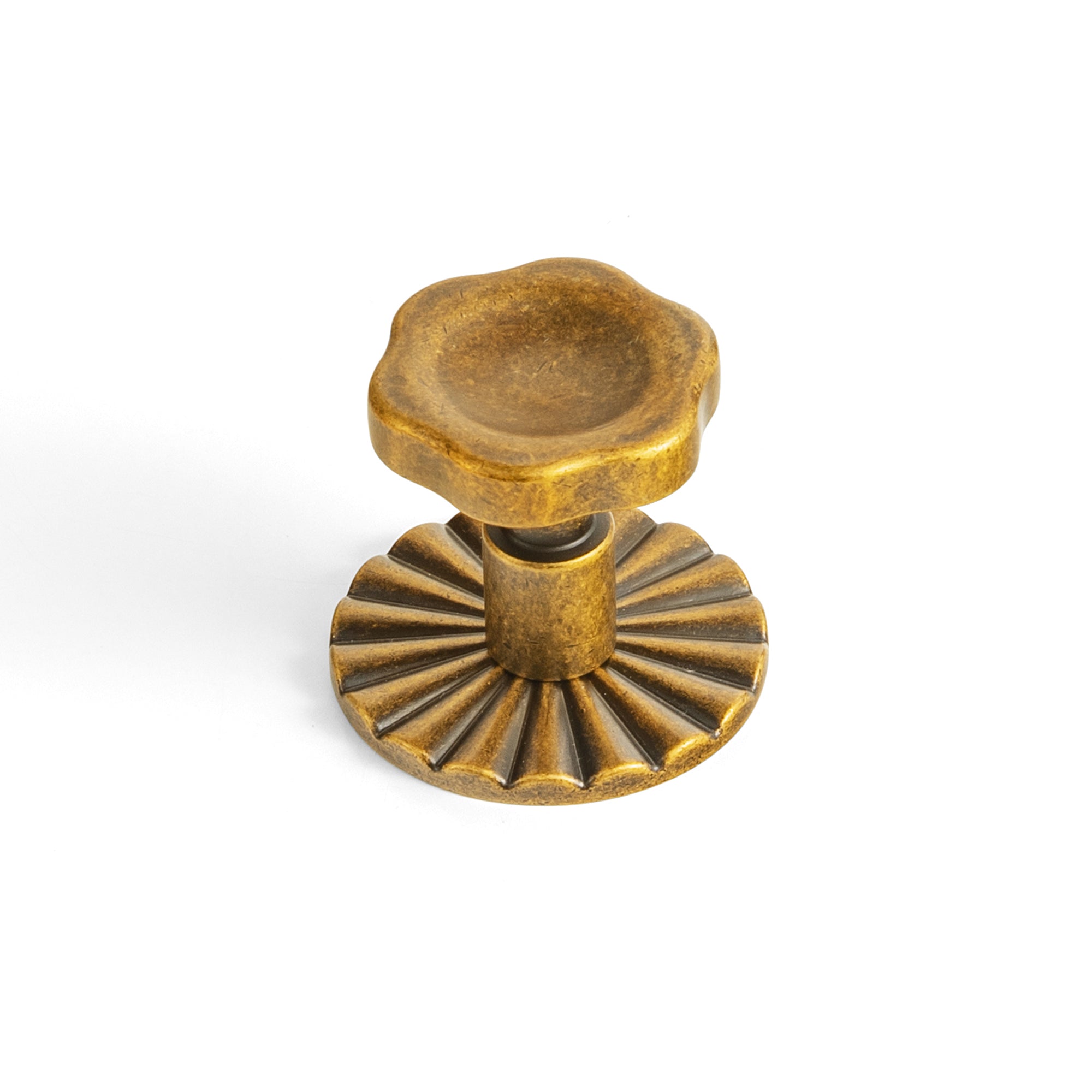 Floral Zinc Alloy Cabinet Knobs with Decorative Backplates, Assorted Multi-Shape Base Plates Furniture Drawer Knobs for Cabinet