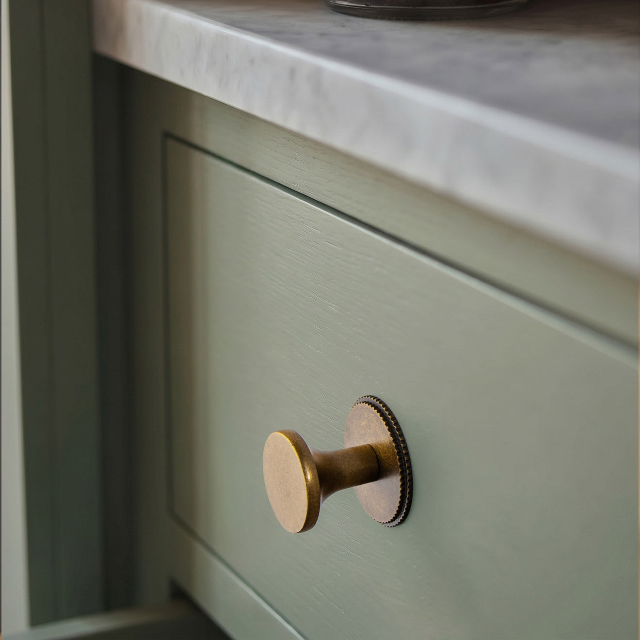 6 Pack Retro Zinc Alloy Cabinet Knob, Classic Round Furniture Drawer Knob for Farmhouse Cabinet Upgrade