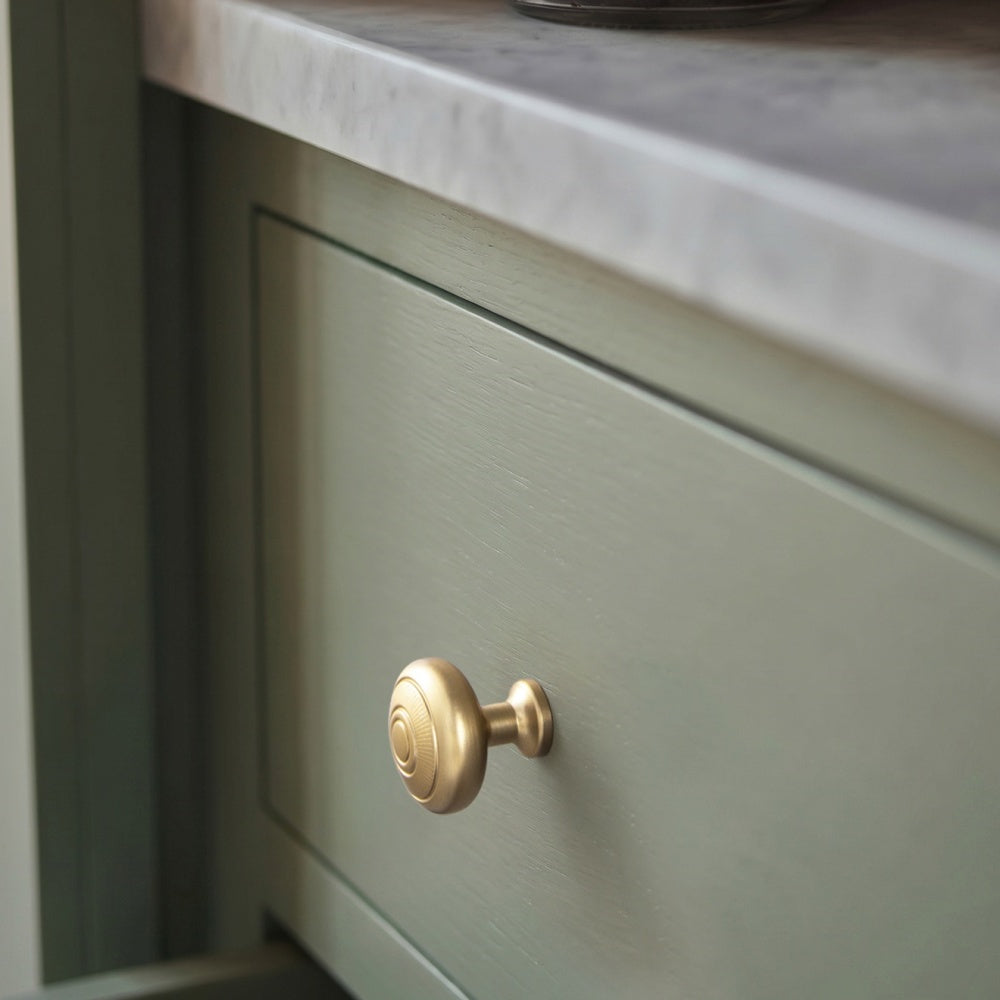 Sunburst Embossed Round Zinc Alloy Cabinet Knobs, Vintage Radial Pattern Drawer Knob for Dresser Wardrobe