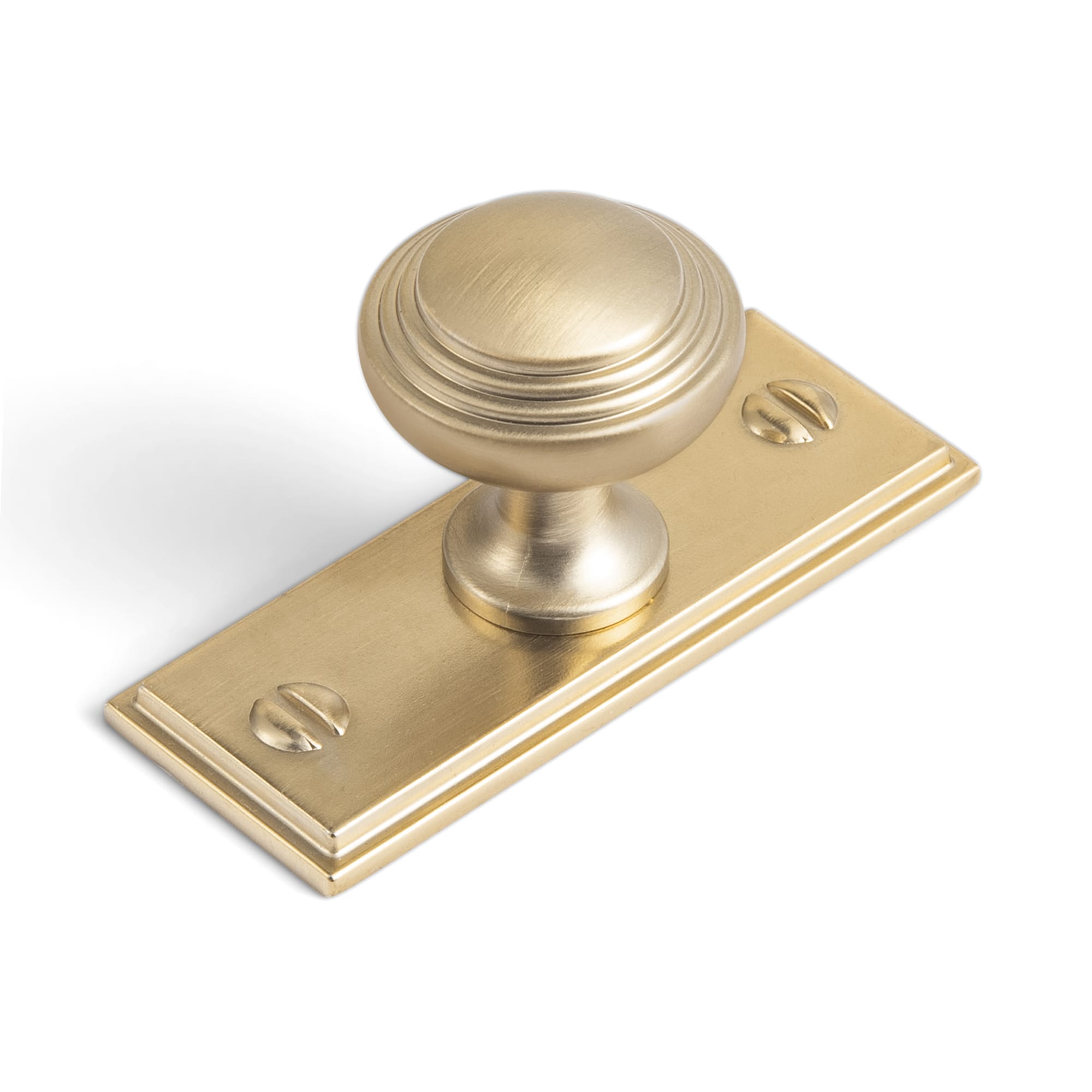 Antique Brass Ribbed Mushroom Cabinet Knob Zinc Alloy Vintage Round Drawer Knob, Farmhouse Traditional Furniture Hardware