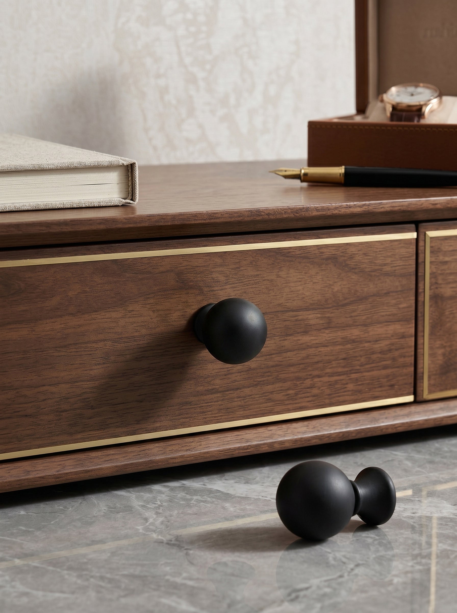 Luxury Globe Shape Cabinet Knobs Zinc Alloy Durable Hardware, Minimalist Spherical Drawer Pulls for Farmhouse Modern Retro Cabinet Renovation