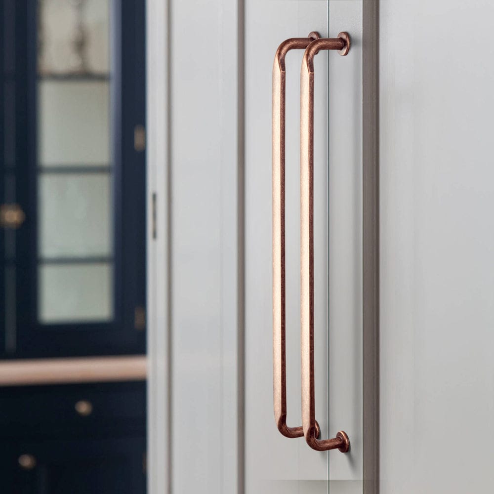 Minimalist Slim Design Zinc Alloy Cabinet Pulls – Rustic Hardware for a Streamlined Look