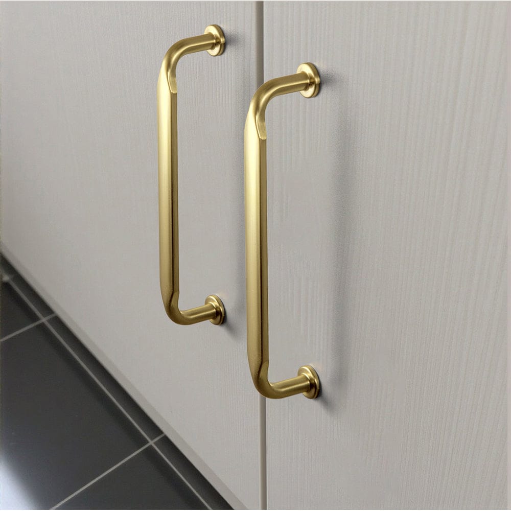 Minimalist Slim Design Zinc Alloy Cabinet Pulls – Rustic Hardware for a Streamlined Look