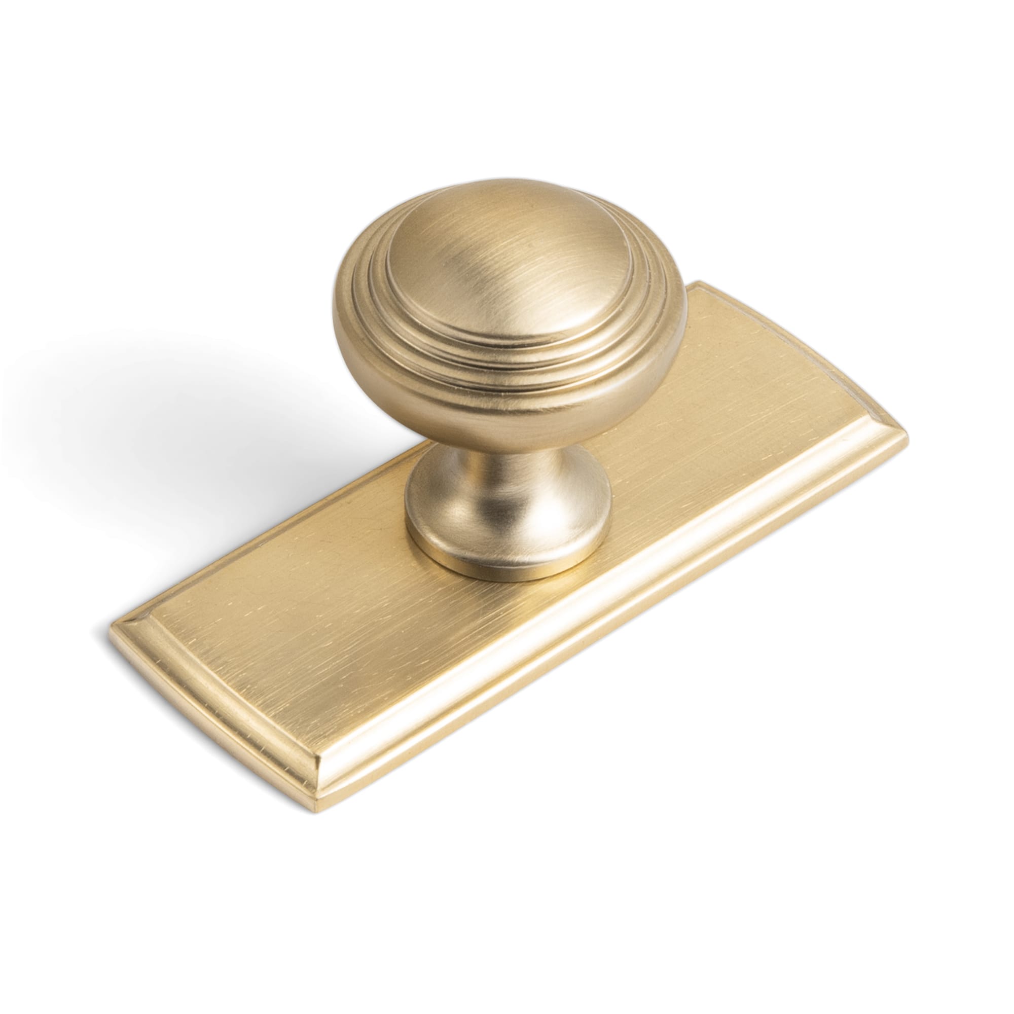 Antique Brass Ribbed Mushroom Cabinet Knob Zinc Alloy Vintage Round Drawer Knob, Farmhouse Traditional Furniture Hardware