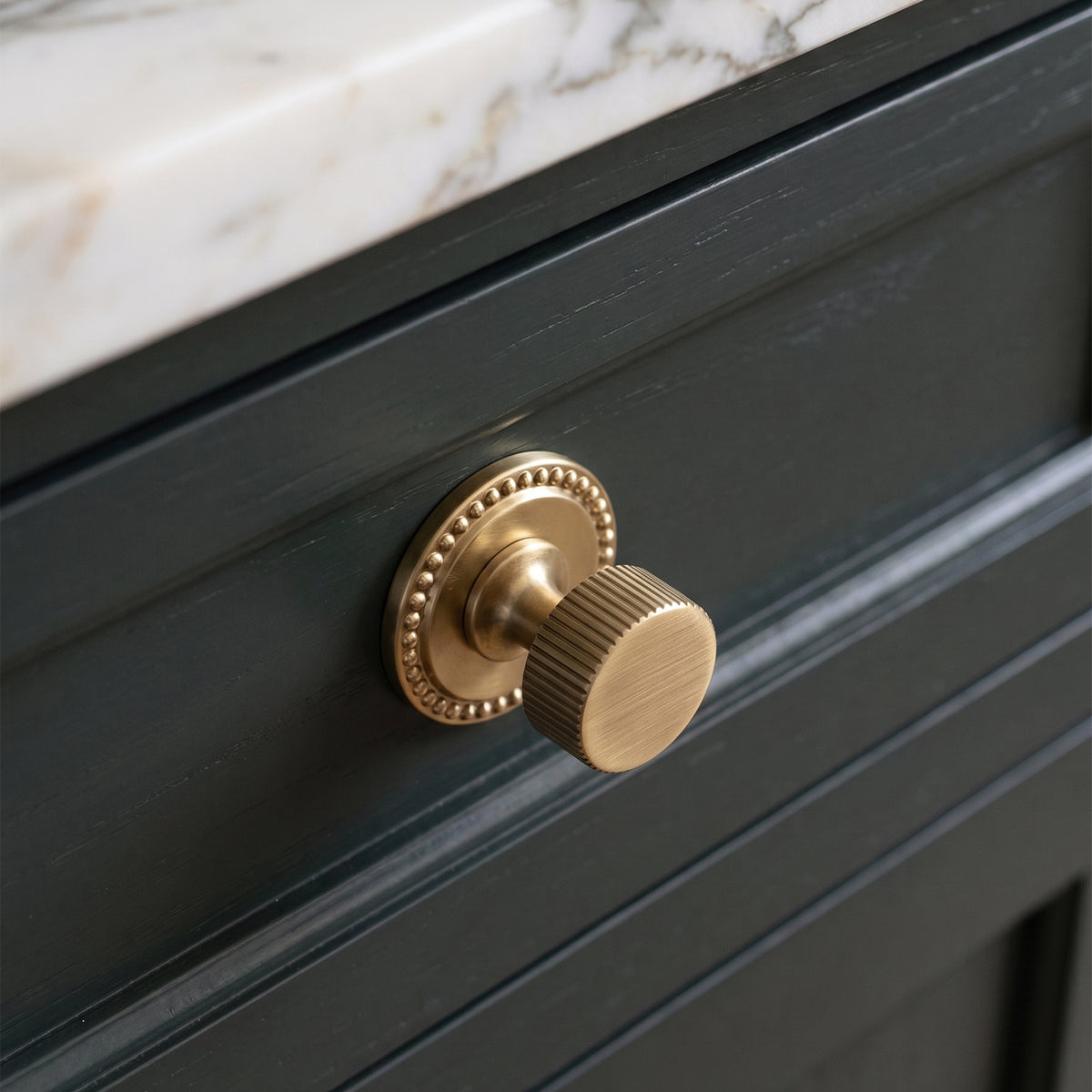 6 Pack Knurled Zinc Alloy Cabinet Knob with Assorted Decorative Backplates, Drawer Single Hole Knob