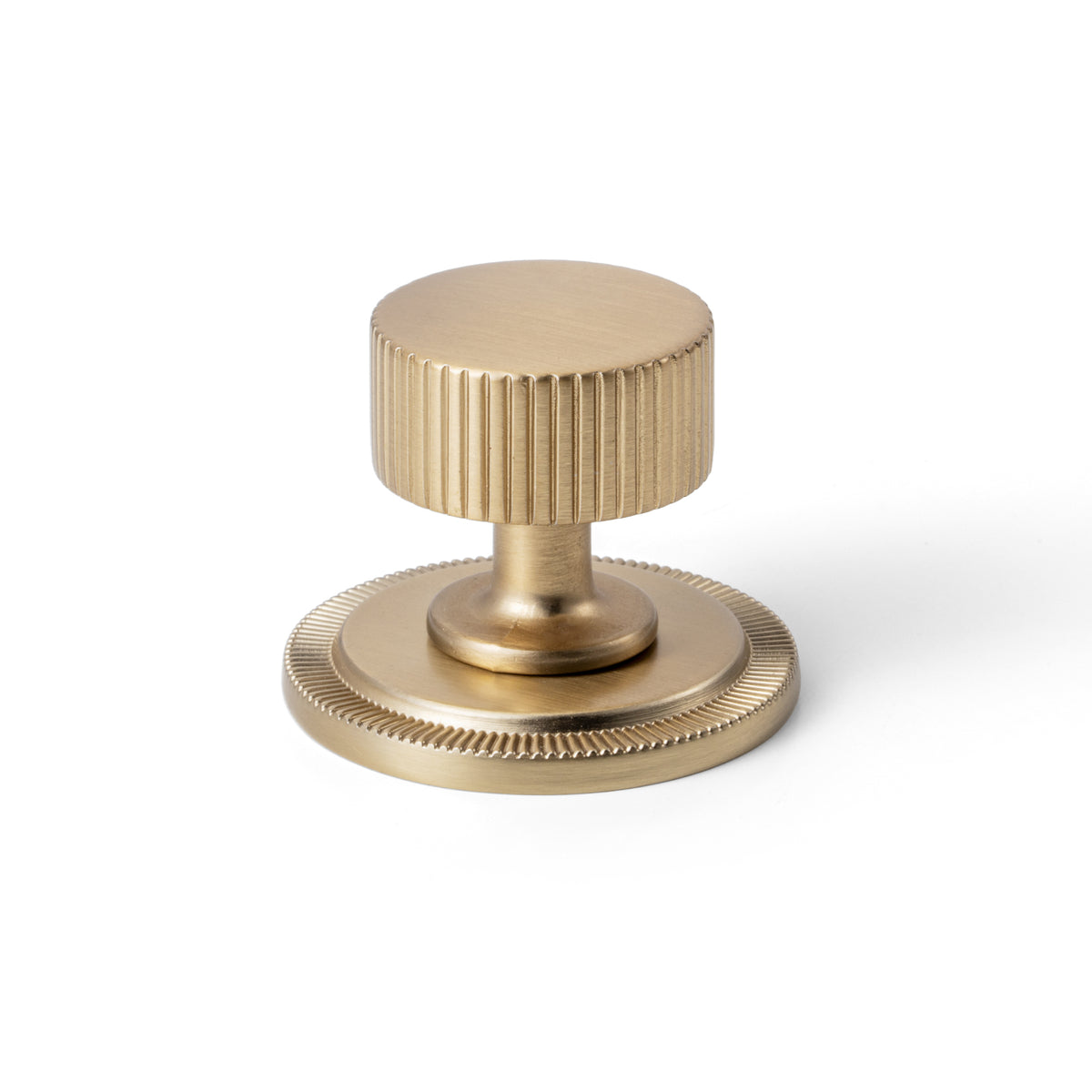 6 Pack Knurled Zinc Alloy Cabinet Knob with Assorted Decorative Backplates, Drawer Single Hole Knob