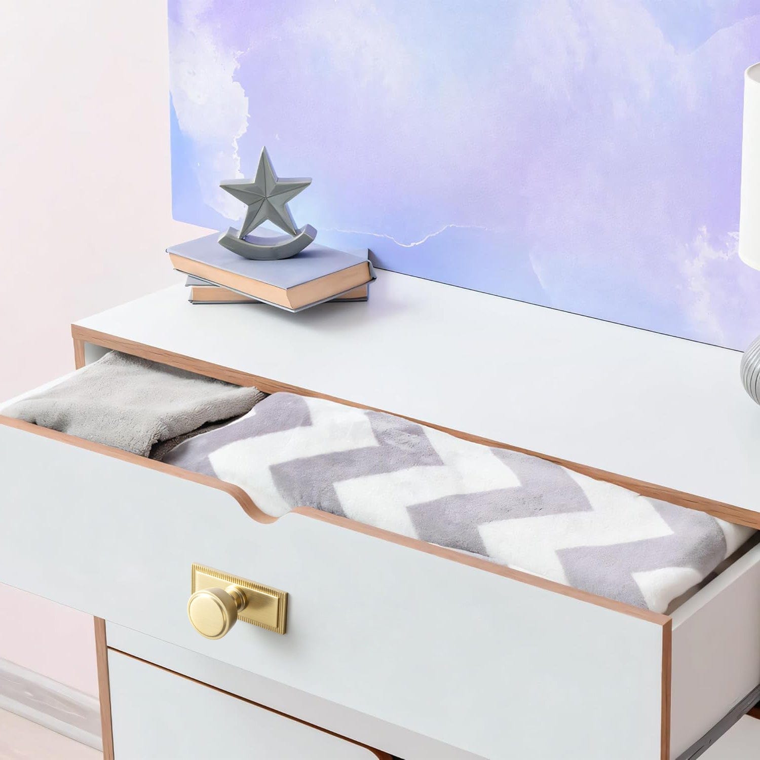 Retro Drawer Knobs for Dresser Cupboard Solid Zinc Alloy Single Hole Cabinet Hardware