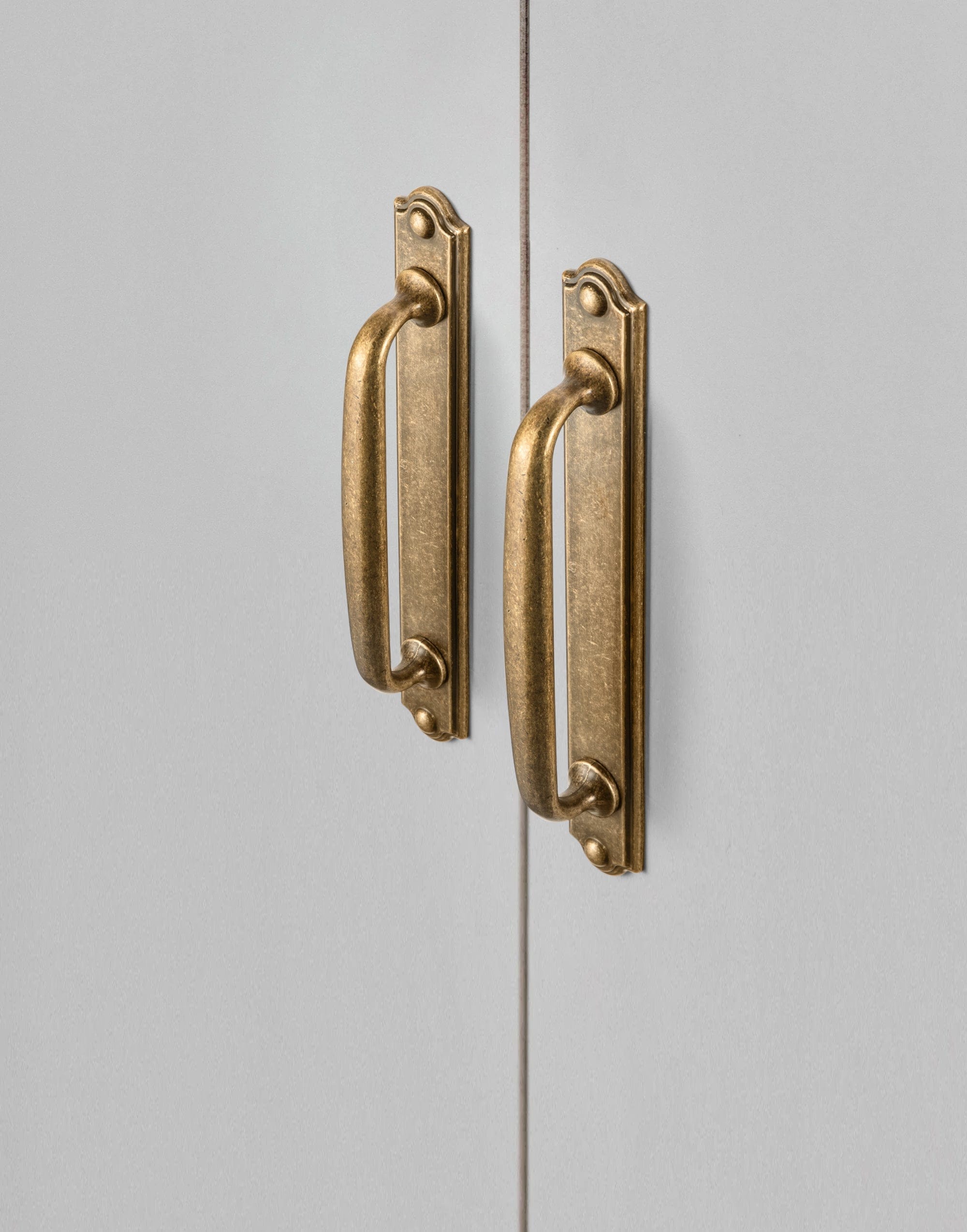 Antique Bronze Drawer Pulls Solid Vintage Retro Bar Pull Furniture Hardware