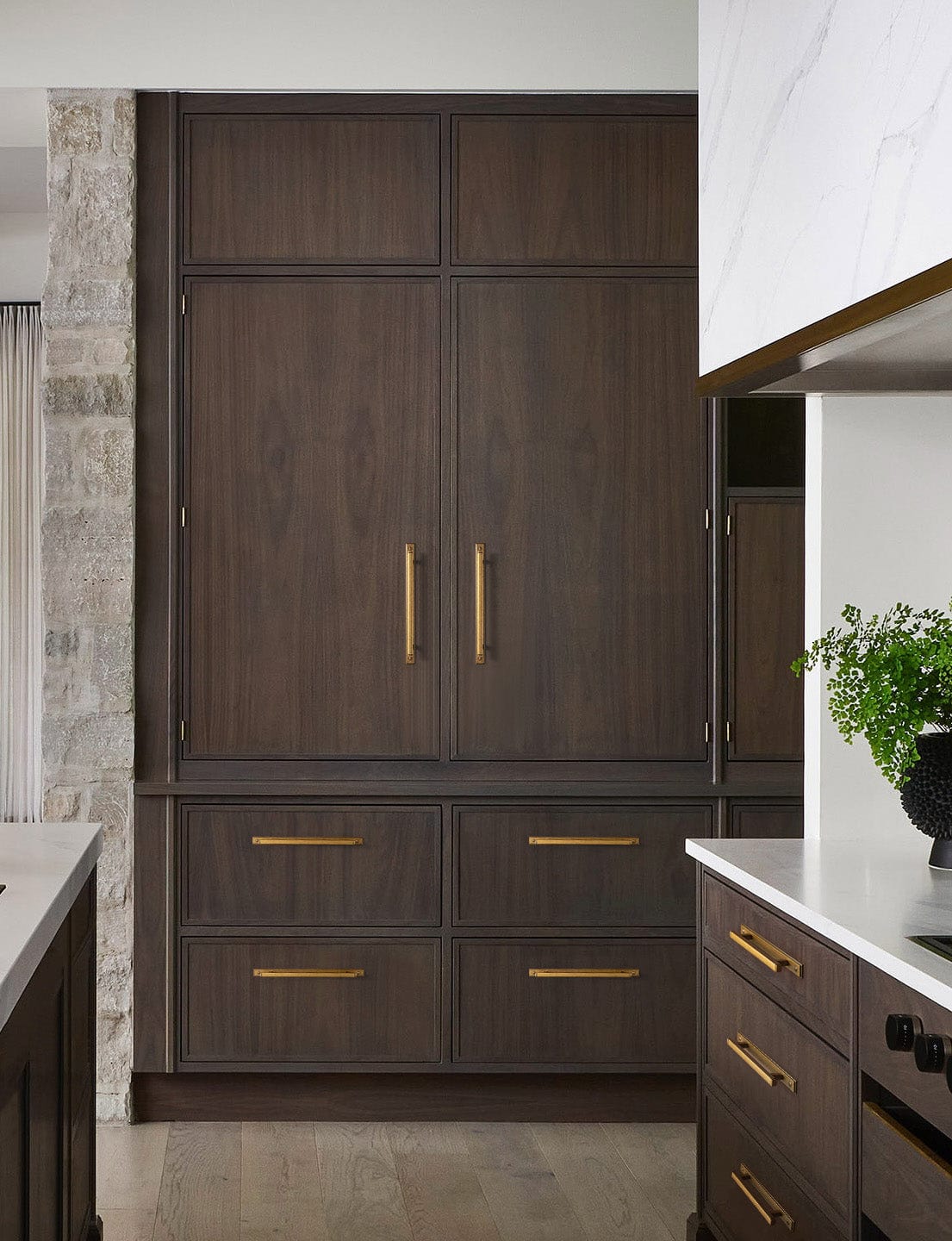 Goo-Ki 2 Pack Antique Brass Zinc Alloy Cabinet Pulls with Back Plate Kitchen Hardware Bar Handles