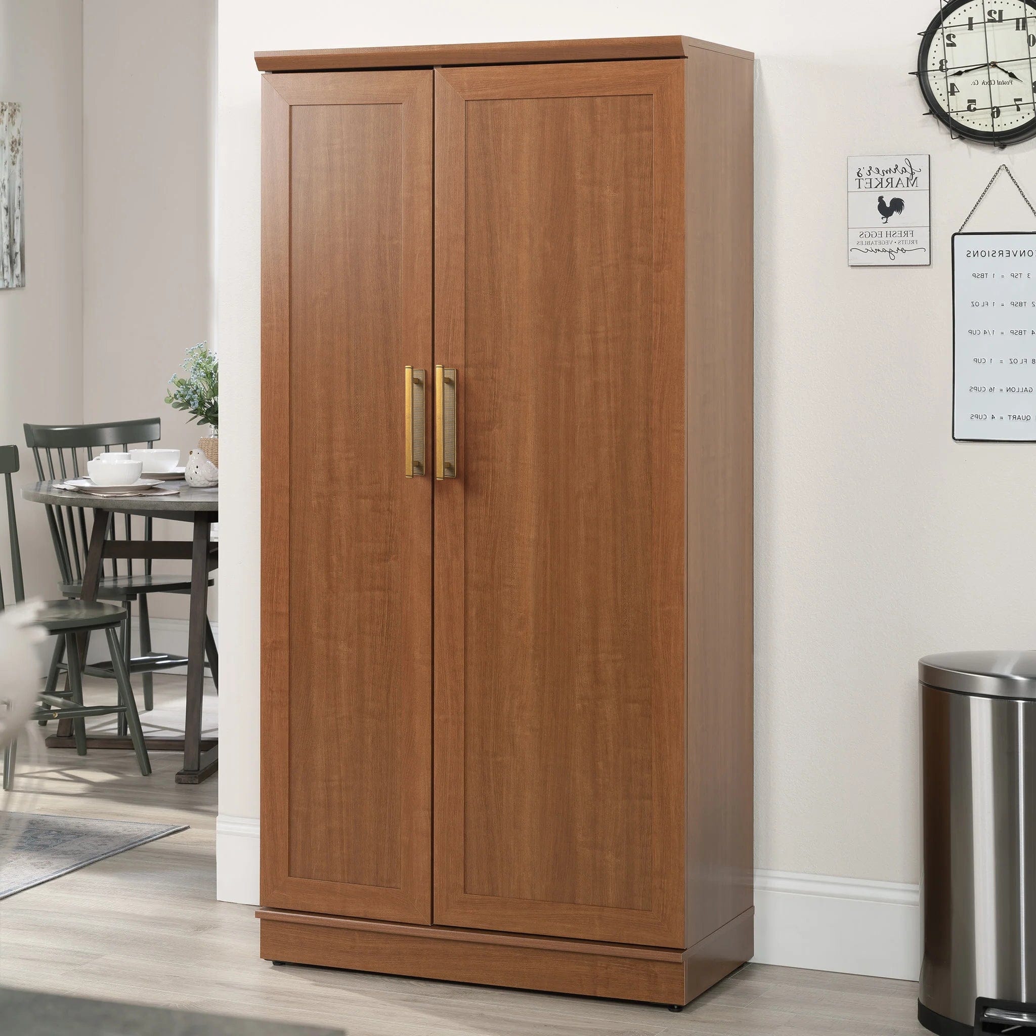 Goo-Ki 2 Pack Antique Brass Zinc Alloy Cabinet Pulls with Back Plate Kitchen Hardware Bar Handles