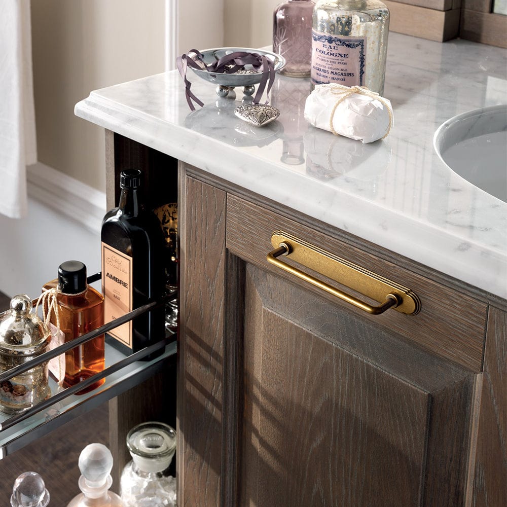 Goo-Ki 2 Pack Cabinet Bar Pulls with Back Plate Vintage Drawer Handles Home Improvement Hardware