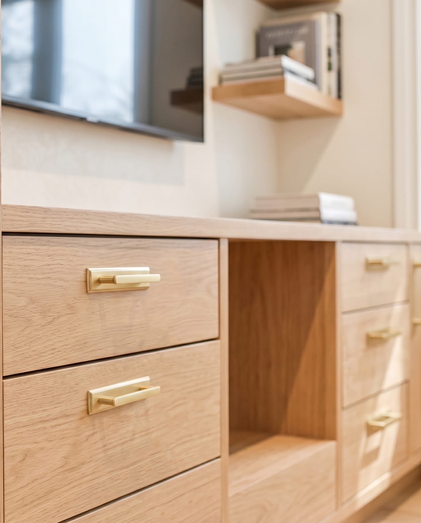 Goo-Ki 2 Pack Cabinet Handles with Back Plate Vintage Kitchen Drawer Pulls with Subtle Curves