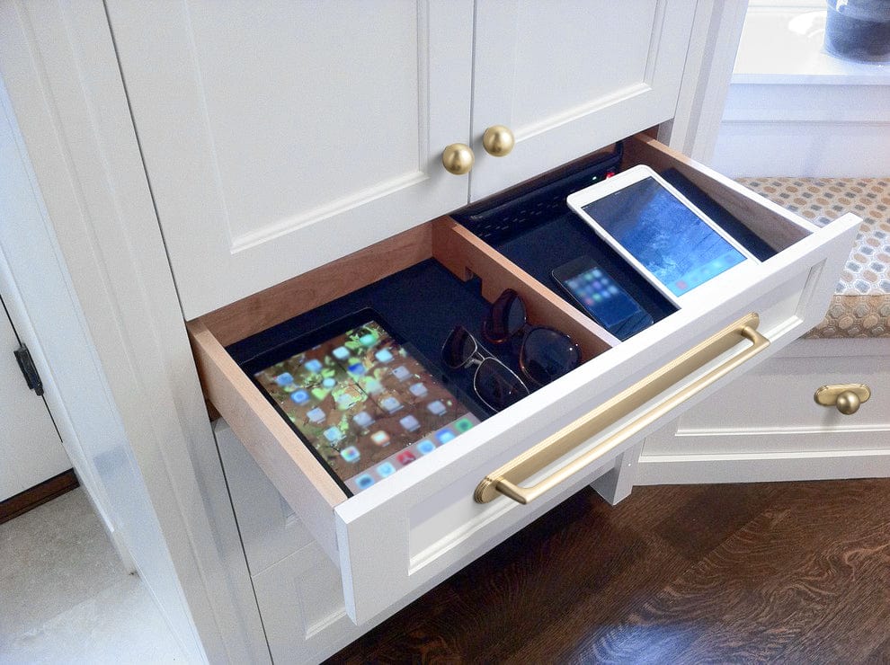 Goo-Ki 2 Pack Classic Cabinet Bar Pulls with Back Plate Zinc Alloy Cabinet Handle with Long Back Plate