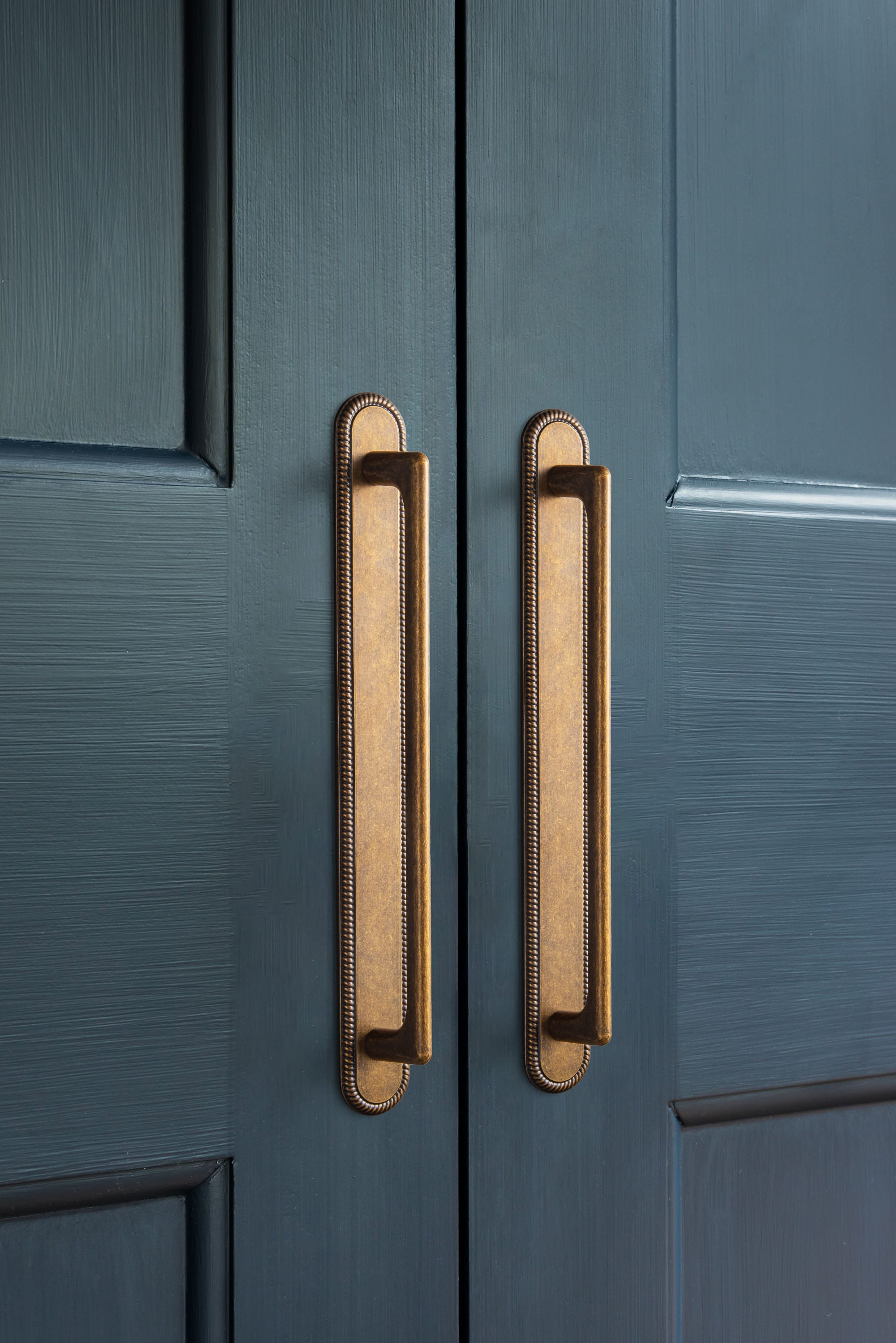 Goo-Ki 2 Pack Classic Cabinet Bar Pulls with Back Plate Zinc Alloy Cabinet Handle with Long Back Plate