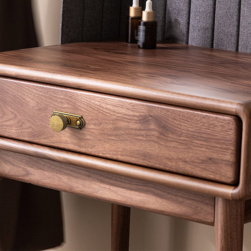 Goo-Ki 2 Pack Striped Cabinet Pull Retro Brass Cabinet Handles Knobs with Back Plate