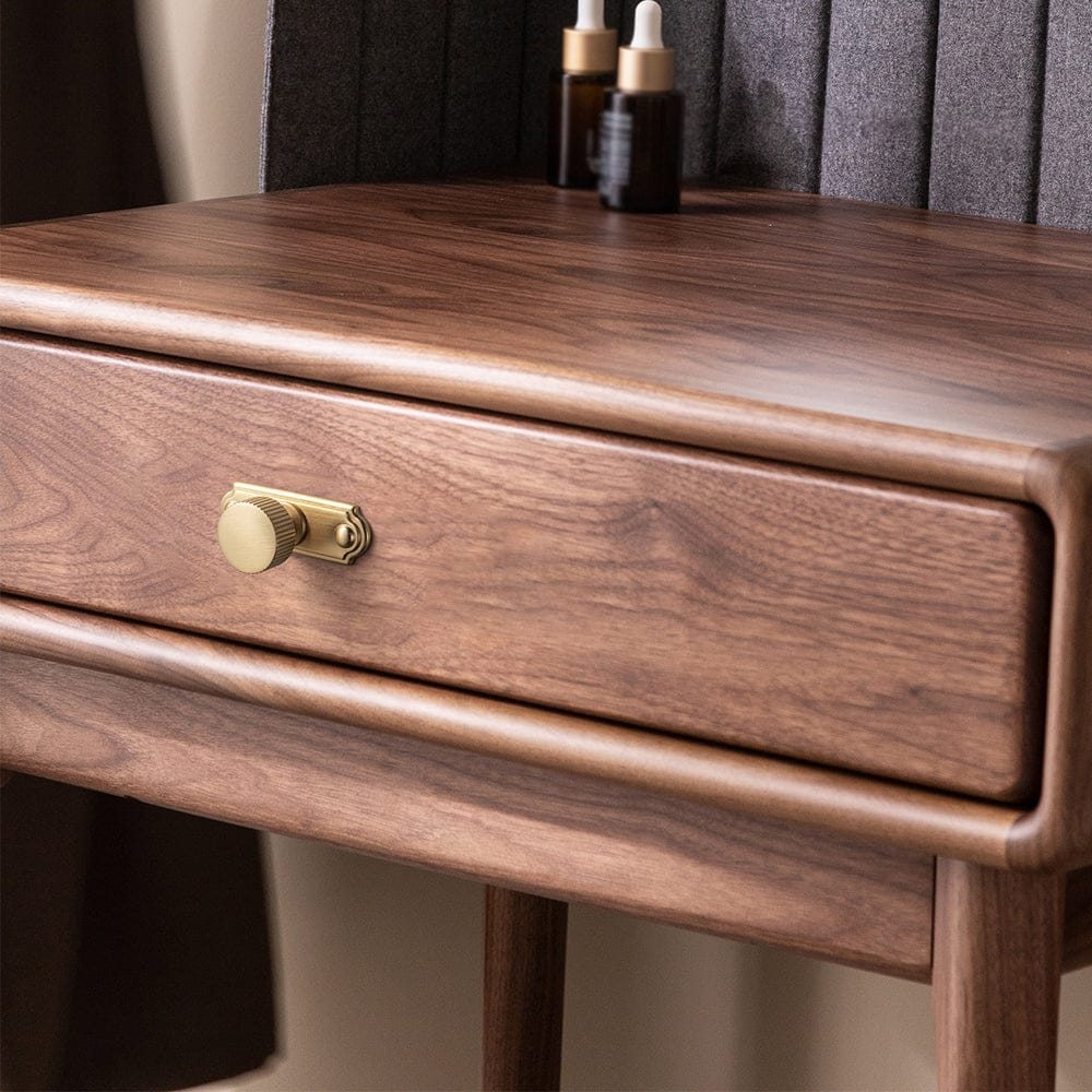 Goo-Ki 2 Pack Striped Cabinet Pull Retro Brass Cabinet Handles Knobs with Back Plate