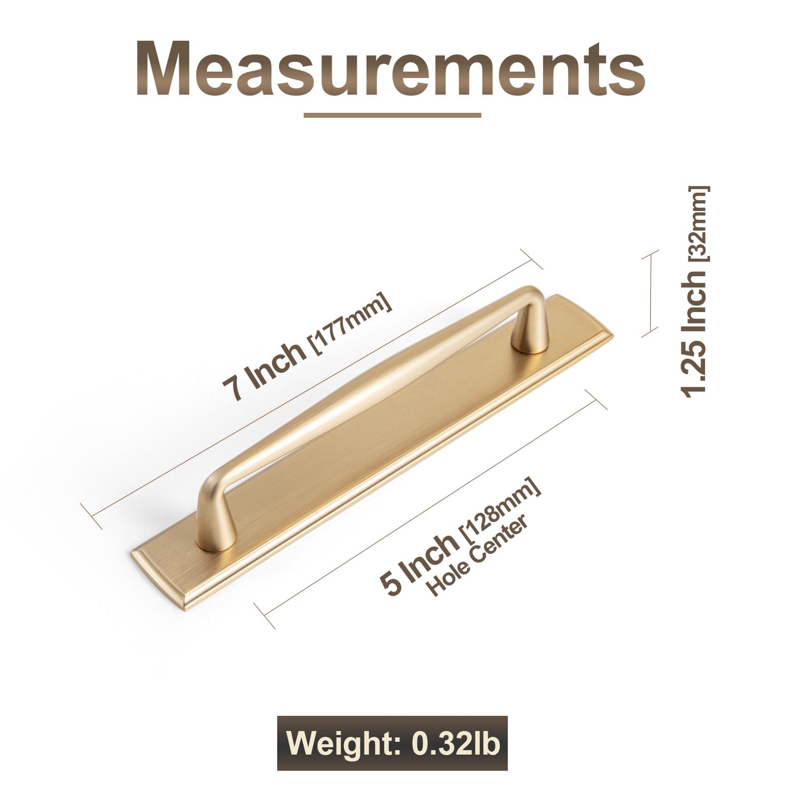 Goo-Ki 2 Pack Vintage Zinc Alloy Cabinet Pulls with Back Plate - Furniture Handles for Kitchen Cupboards