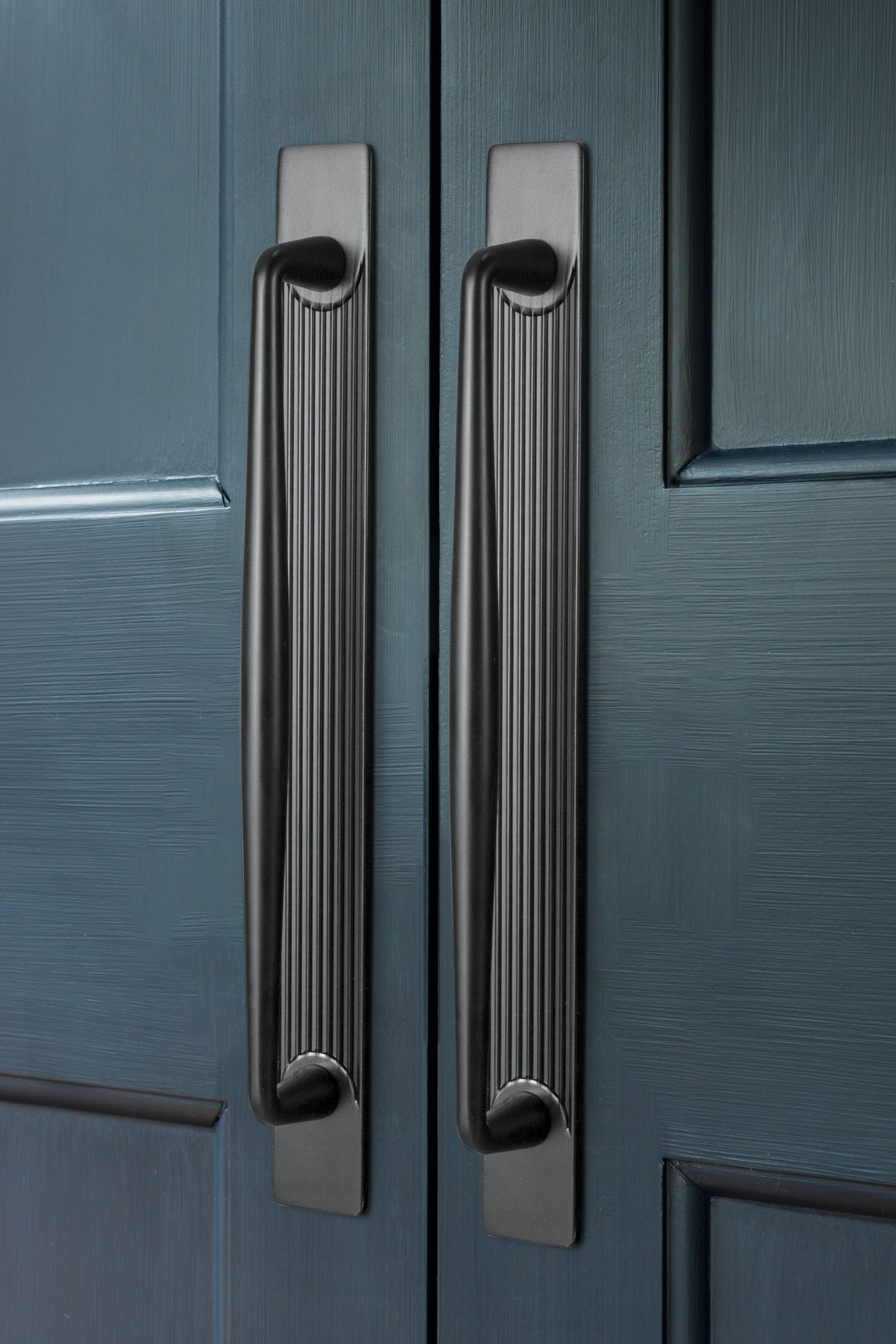 Goo-Ki 2 Pack Vintage Zinc Alloy Cabinet Pulls with Back Plate - Furniture Handles for Kitchen Cupboards