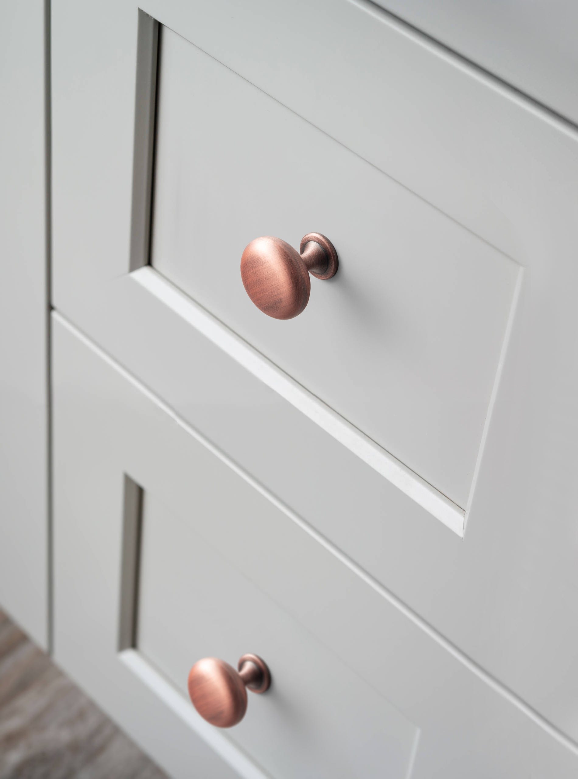 Goo-Ki 6 Pack Antique Brass Zinc Alloy Cabinet Knob with Back Plate Single Hole Center Cabinet Hardware for Bedroom Kitchen