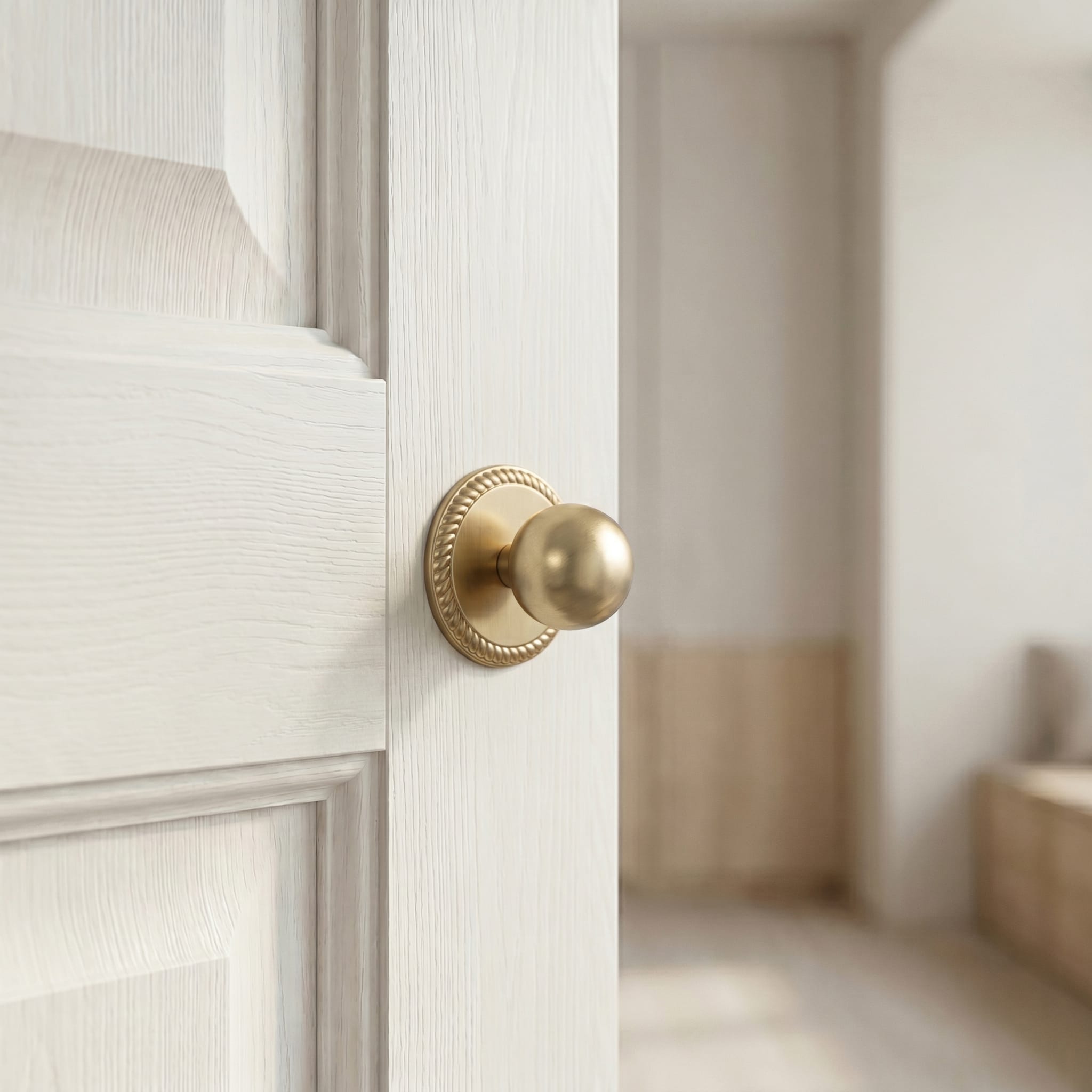 Goo-Ki 6 Pack Round Cabinet Knobs with Decorative Back Plate Zinc Alloy Cabinet Hardware for Kitchen