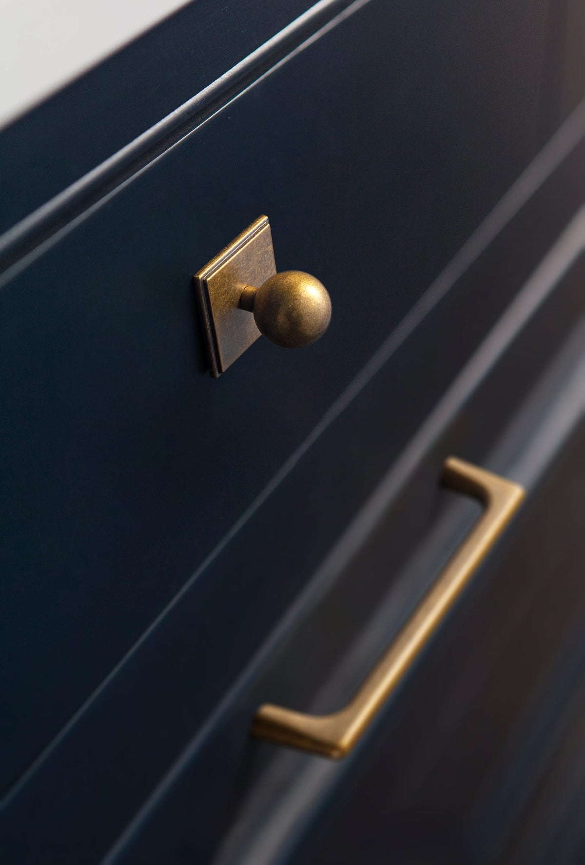 Goo-Ki 6 Pack Round Cabinet Knobs with Decorative Back Plate Zinc Alloy Cabinet Hardware for Kitchen