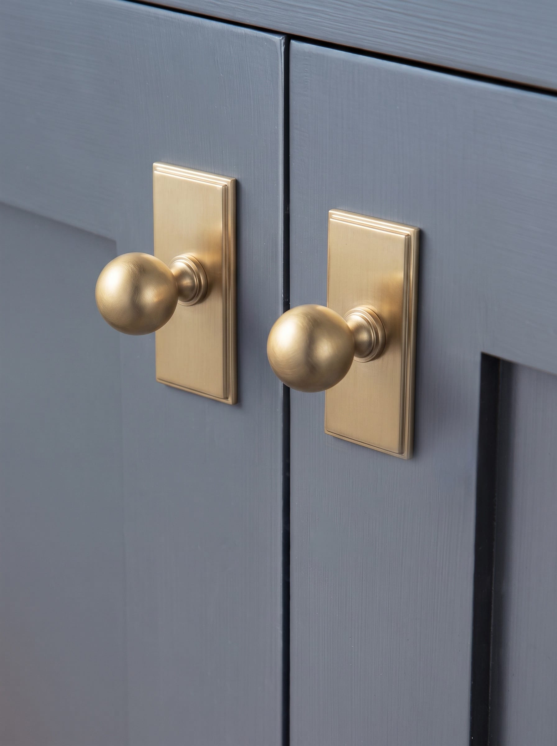 Goo-Ki 6 Pack Stylish Zinc Alloy Cabinet Knobs Classic Round Design Durable Cabinet Handles