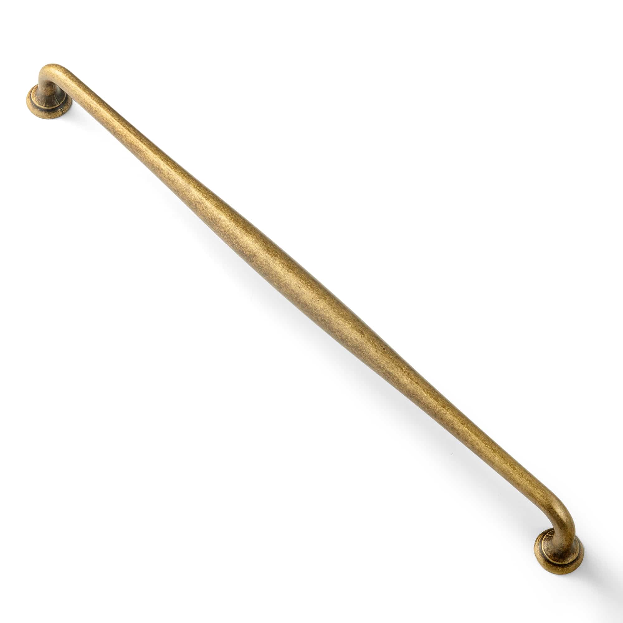 Goo-Ki Antique Brass / 12.6'' Hole Center / 6 Pack Antique Brass Cabinet Pulls Solid Drawer Handles for Kitchen