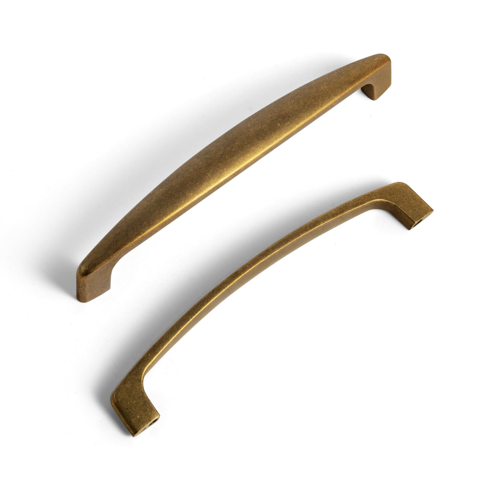 Goo-Ki Antique Brass / 5'' Hole Center / 12 Pack Antique Brass Cabinet Handles Timeless Drawer Pulls for Classic Furniture Revival