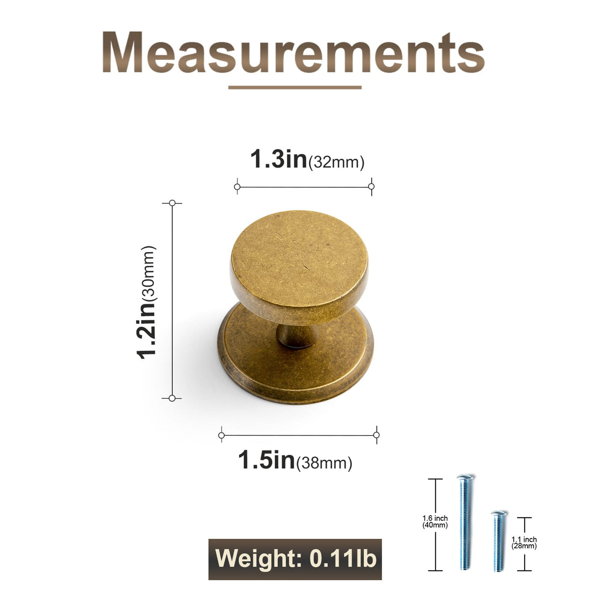 Goo-Ki Antique Brass Cabinet Knobs with Back Plates Ornate Cabinet Pulls for Kitchen Cabinet Hardware