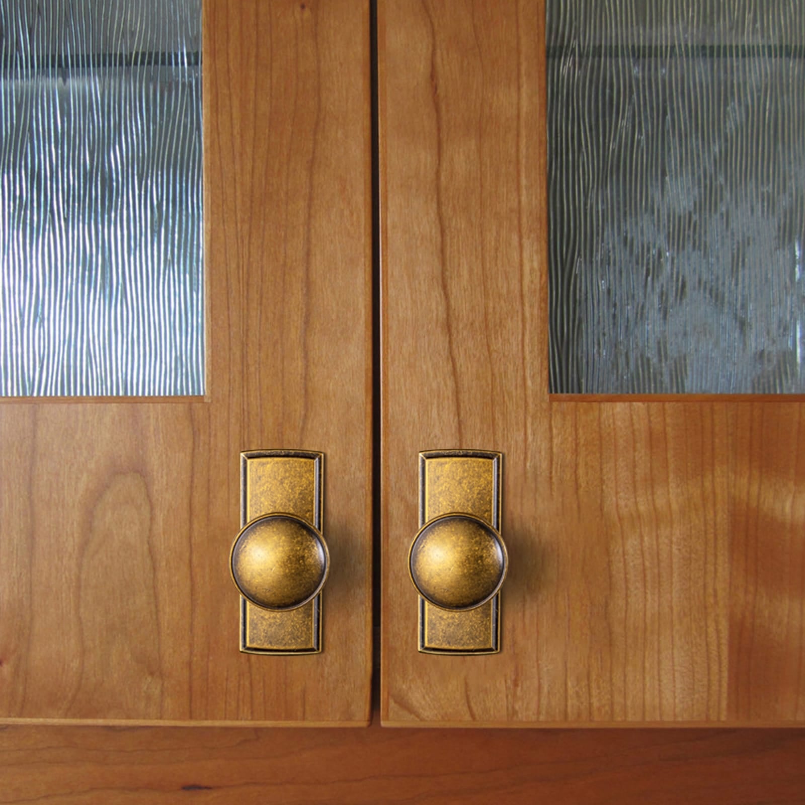 Goo-Ki Antique Brass Cabinet Knobs Zinc Alloy Round Drawer Pulls with Vintage Patina Finish Retro Furniture Hardware