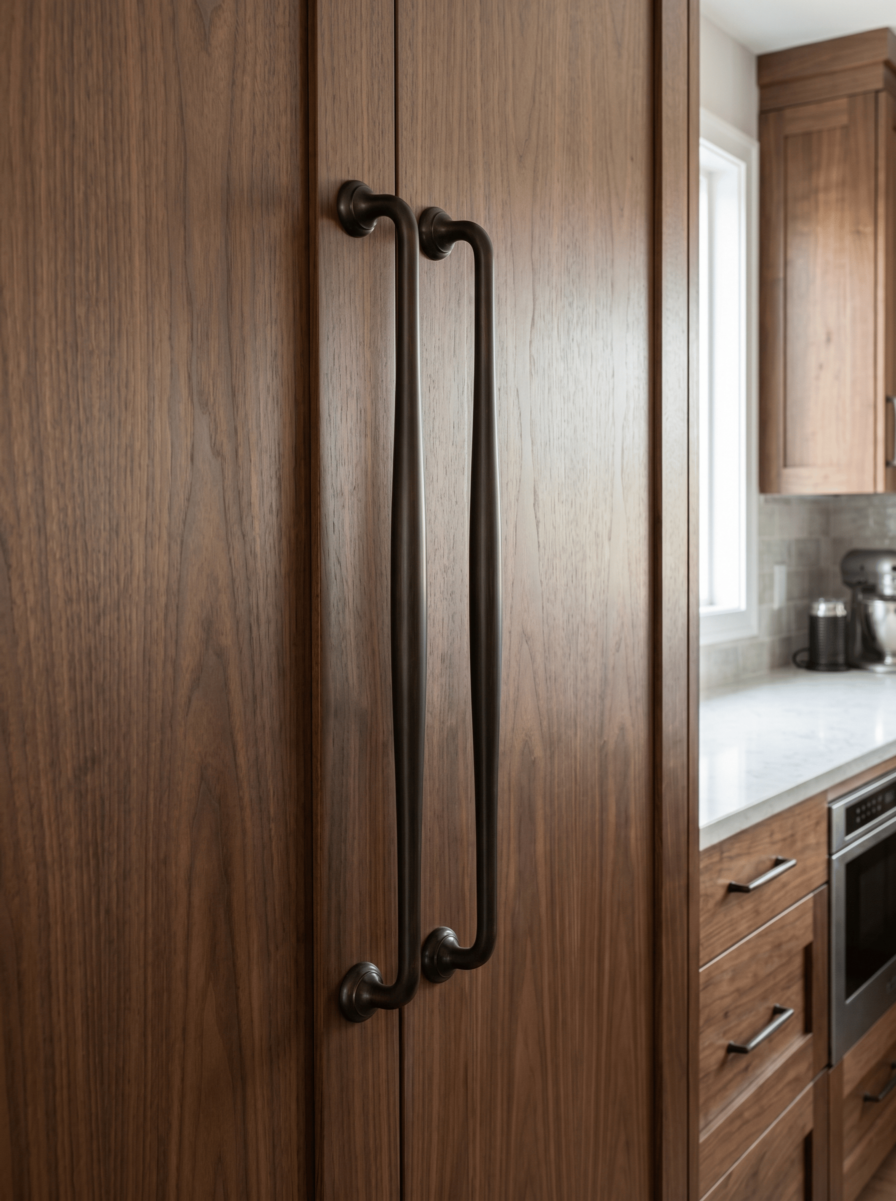 Goo-Ki Antique Brass Cabinet Pulls Solid Drawer Handles for Kitchen