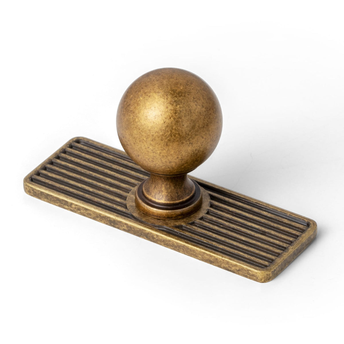 Goo-Ki Antique Brass / G / 0.94'' Knob 6 Pack Stylish Zinc Alloy Cabinet Knobs Classic Round Design Durable Cabinet Handles