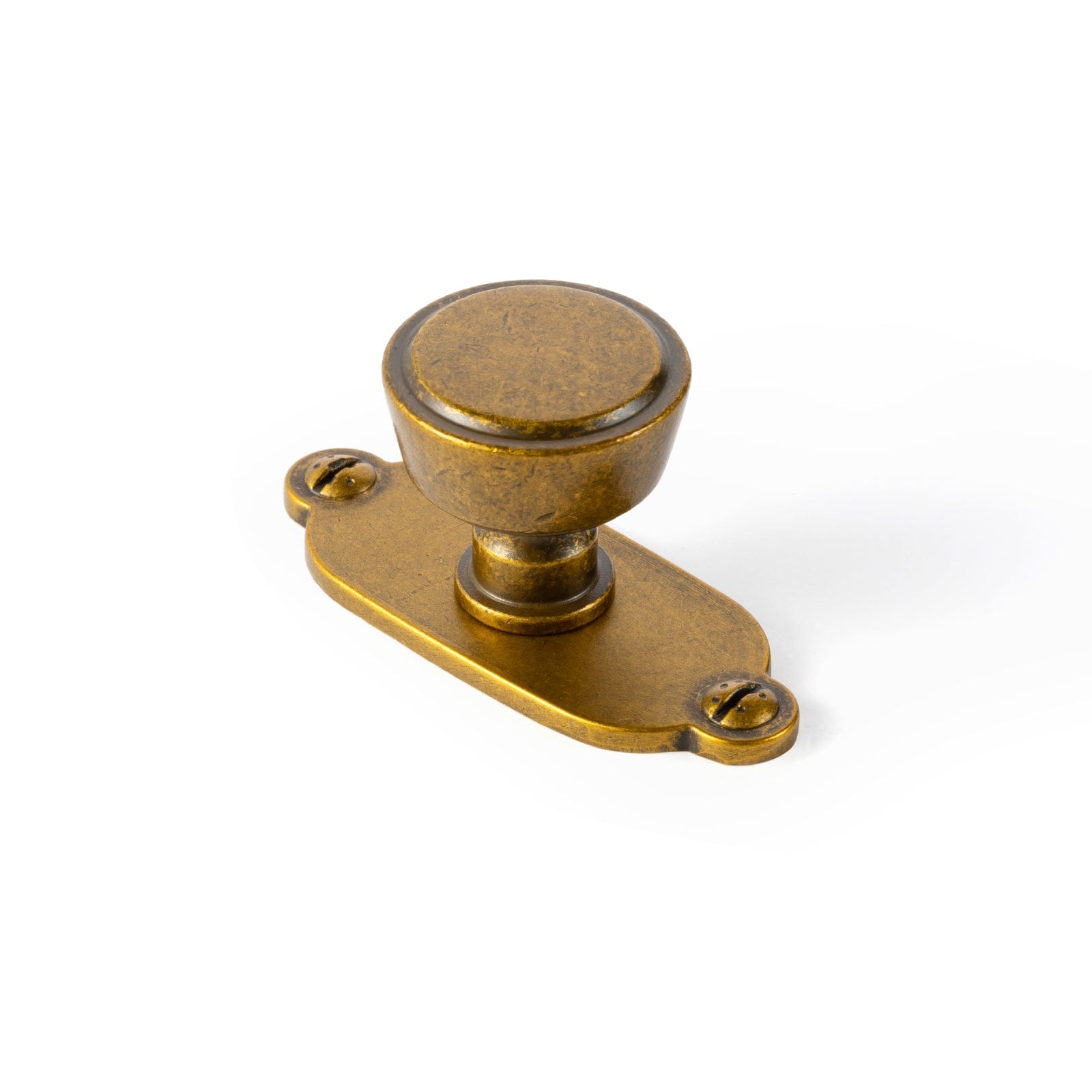 Goo-Ki Antique Brass / G013 / 6 Pack Retro Drawer Knobs for Dresser Cupboard Solid Zinc Alloy Single Hole Cabinet Hardware